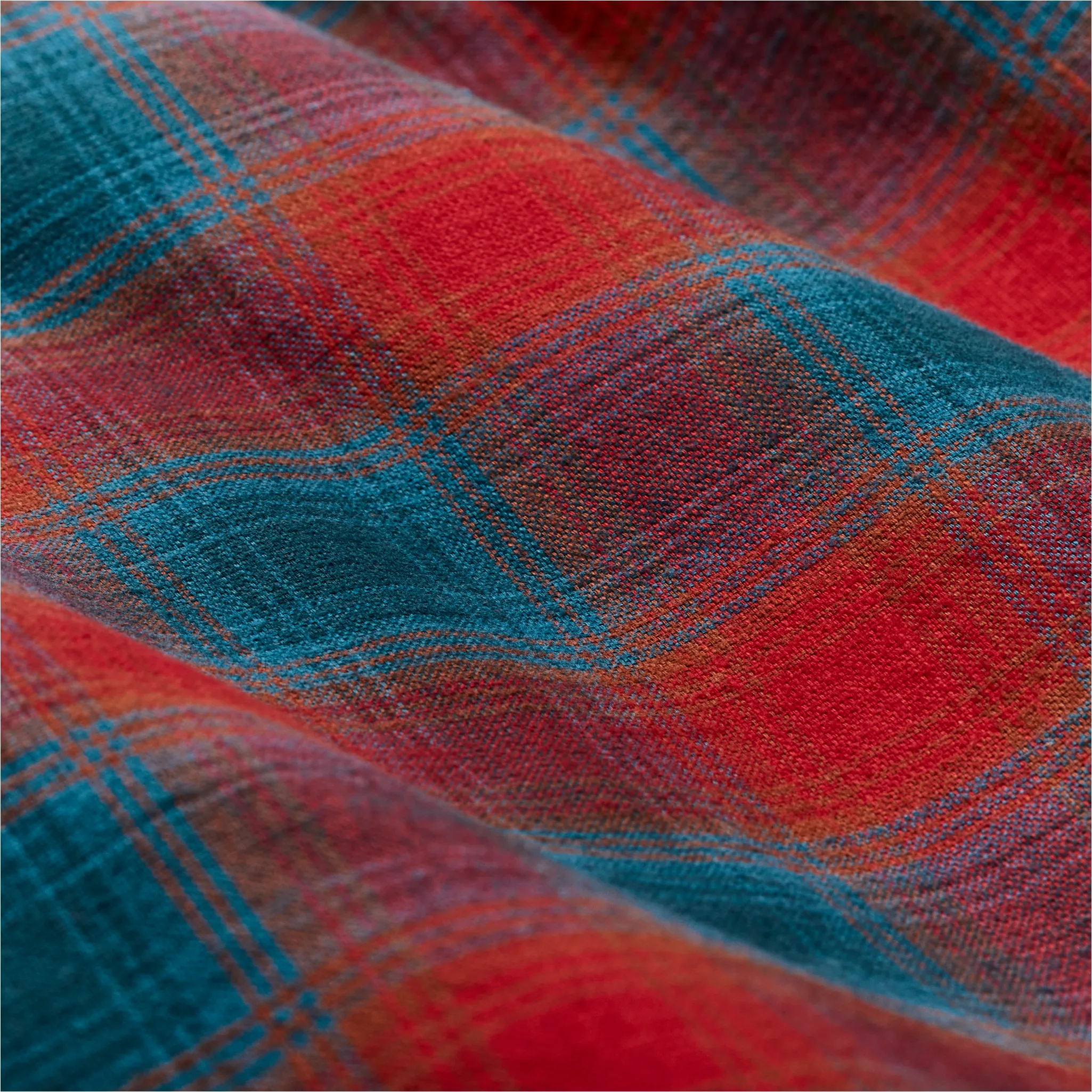 Flannel Service Shirt - Smoked Red / Legion Blue Plaid sold by Filson product image thumbnail 5