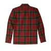 Elk Heights Camp Shirt - Sycamore Green / Red Plaid sold by Filson