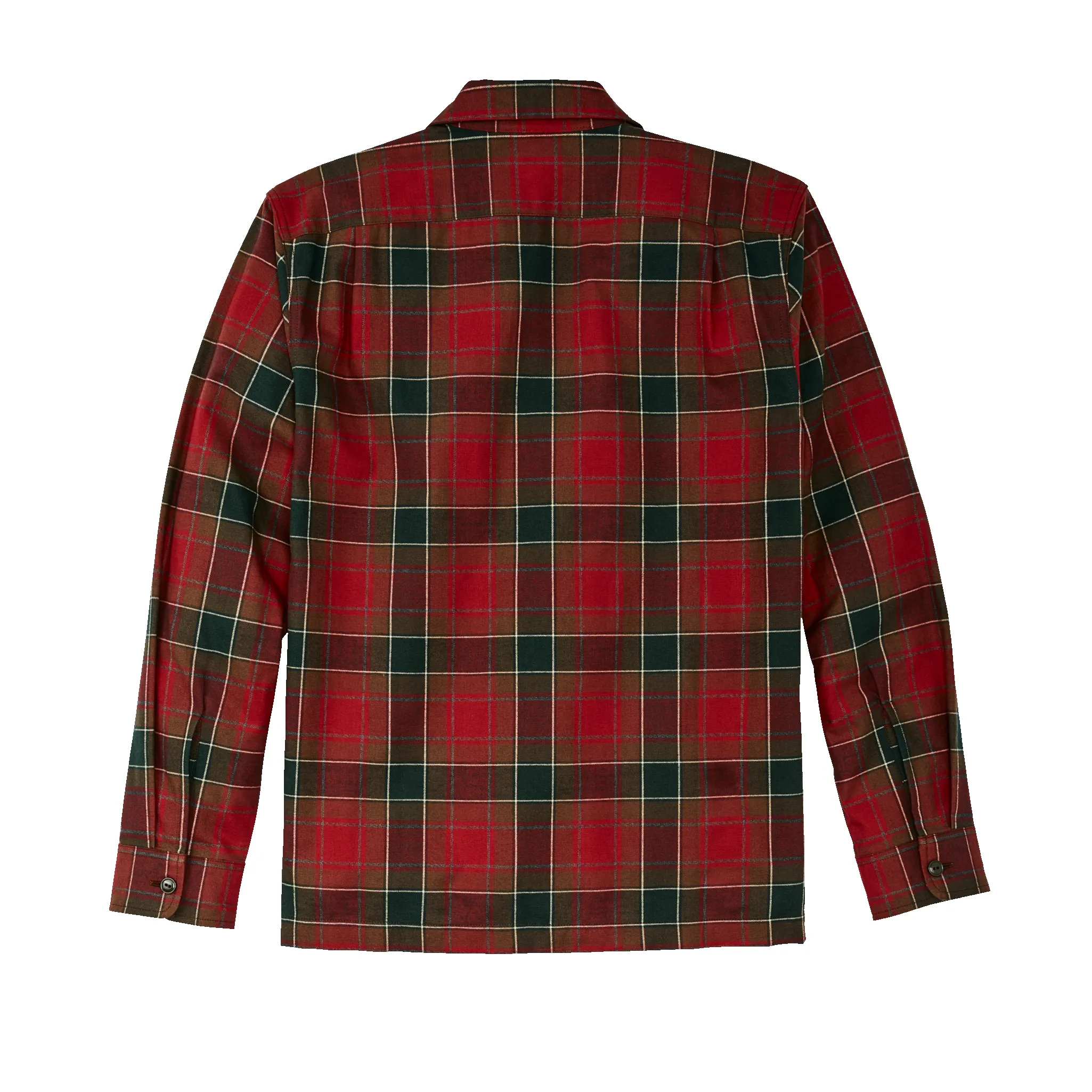 Elk Heights Camp Shirt - Sycamore Green / Red Plaid sold by Filson product image thumbnail 2