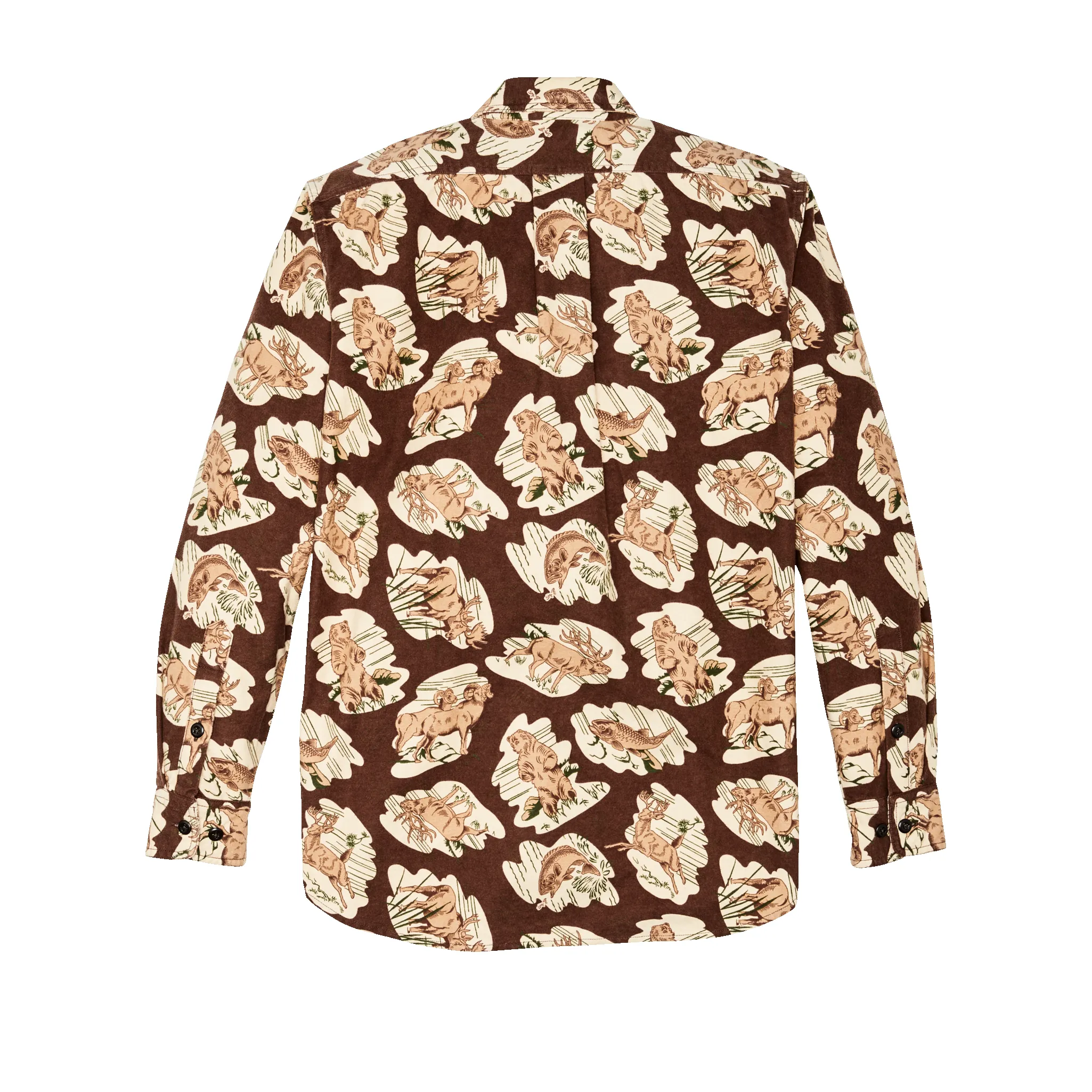 Field Flannel Shirt - Sorrel Horse / Wildlife sold by Filson product image thumbnail 4