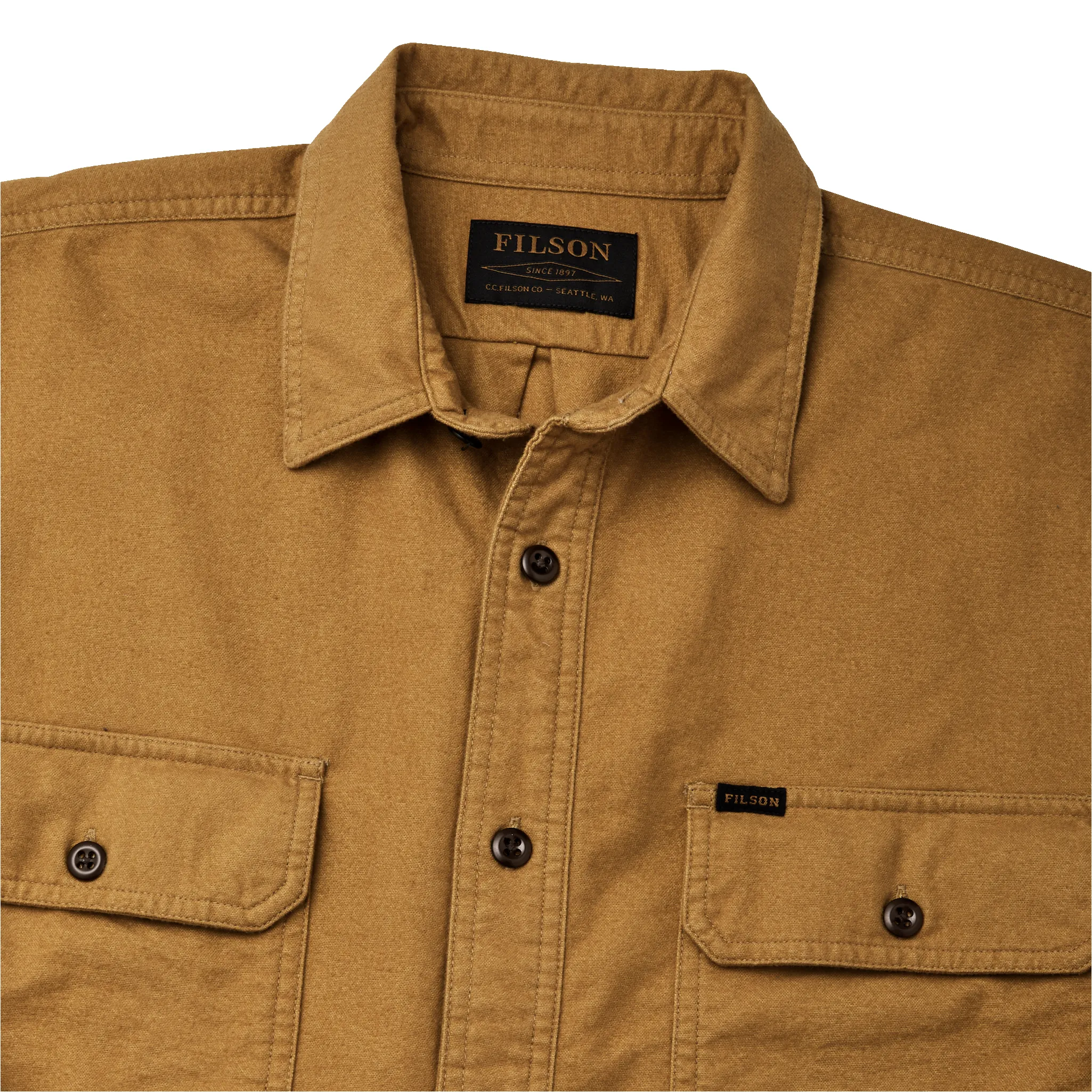 Field Flannel Shirt - Nubuck Tan sold by Filson product image thumbnail 4