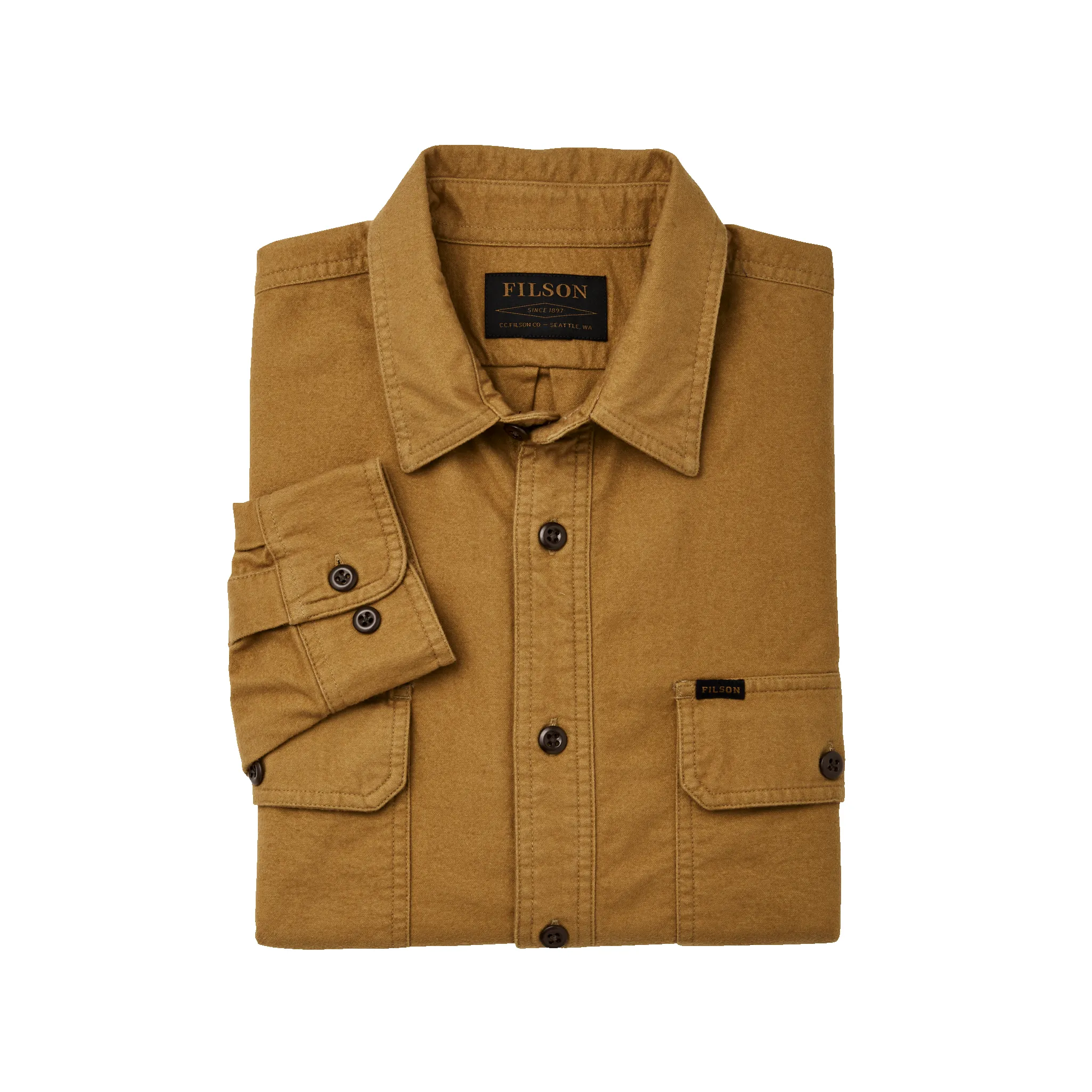 Field Flannel Shirt - Nubuck Tan sold by Filson product image thumbnail 3