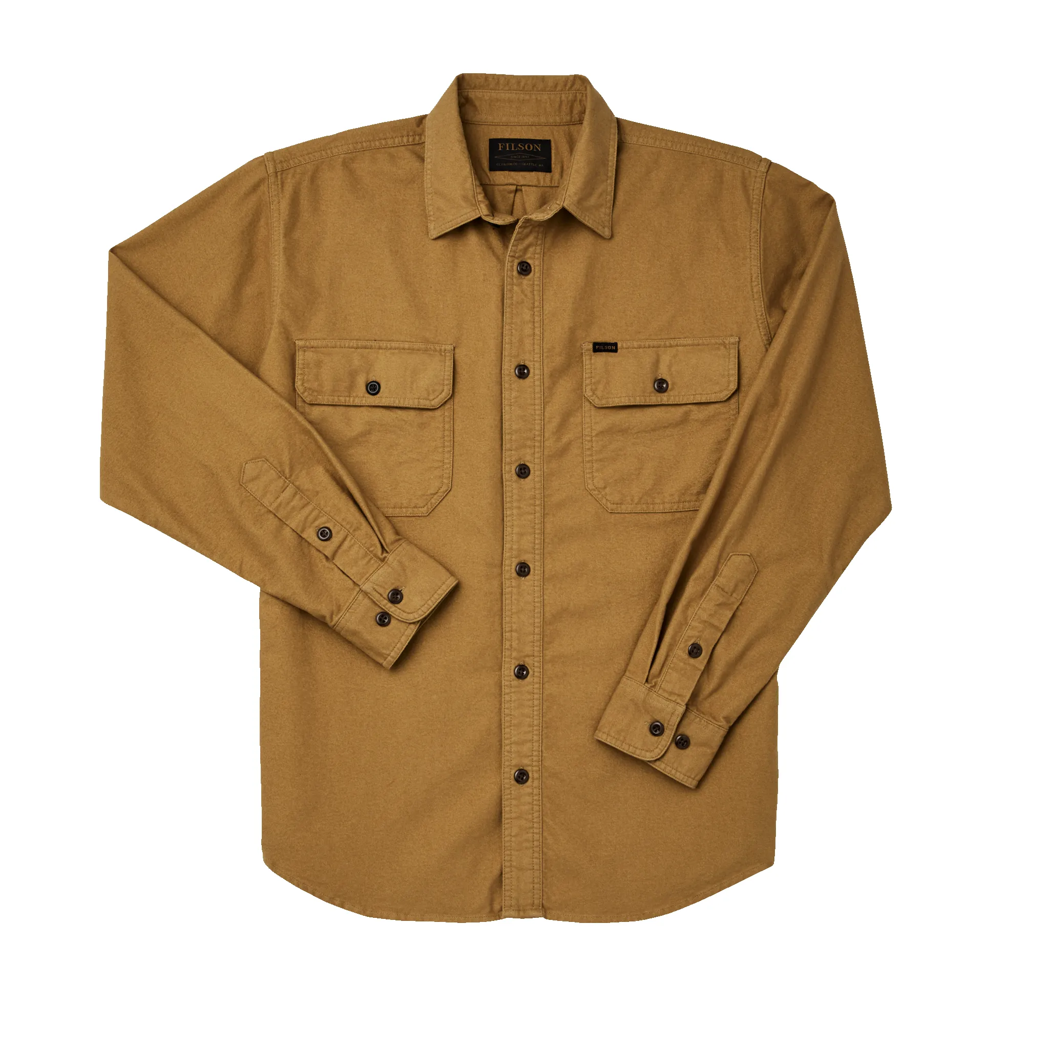Field Flannel Shirt - Nubuck Tan sold by Filson