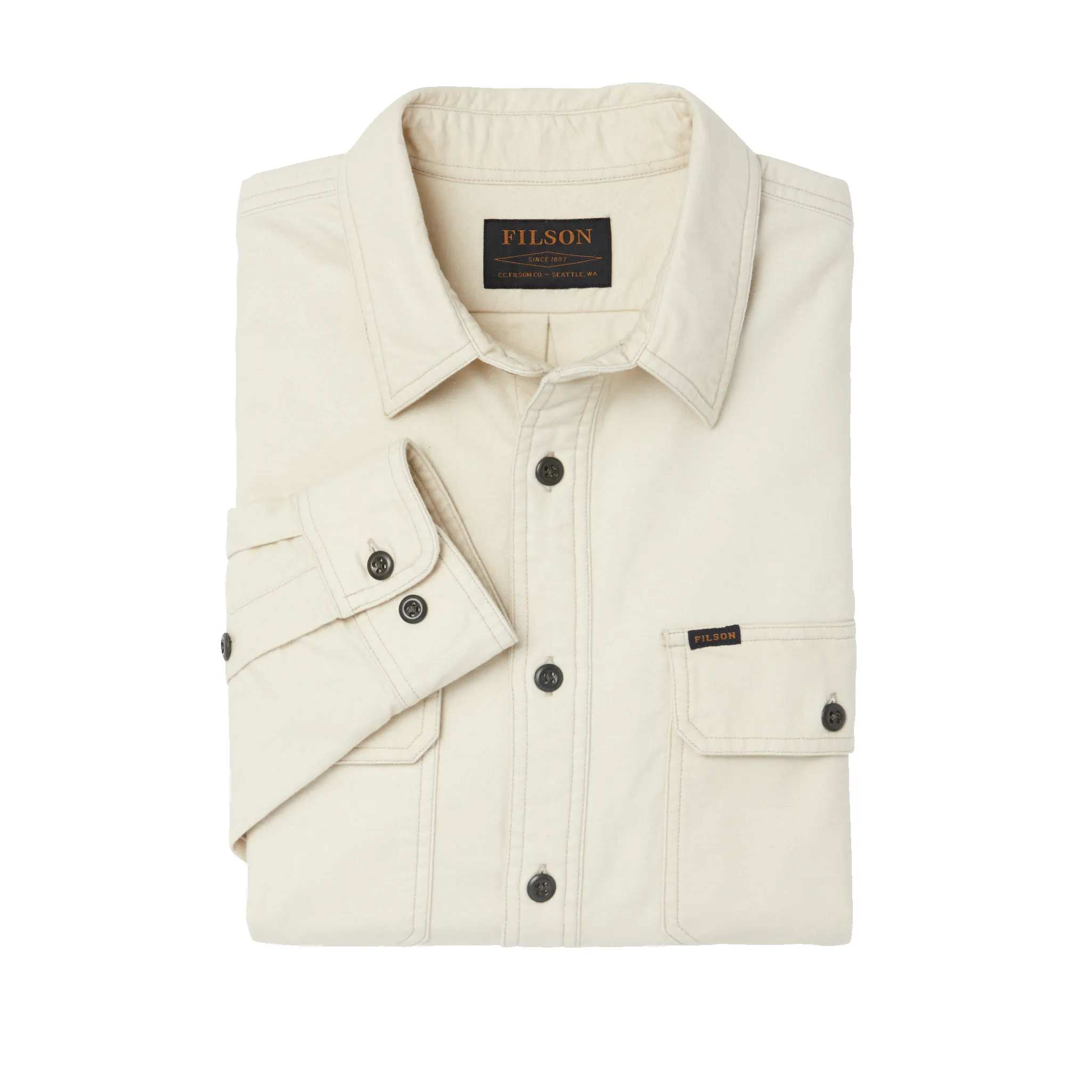 Field Flannel Shirt - Natural sold by Filson product image thumbnail 3