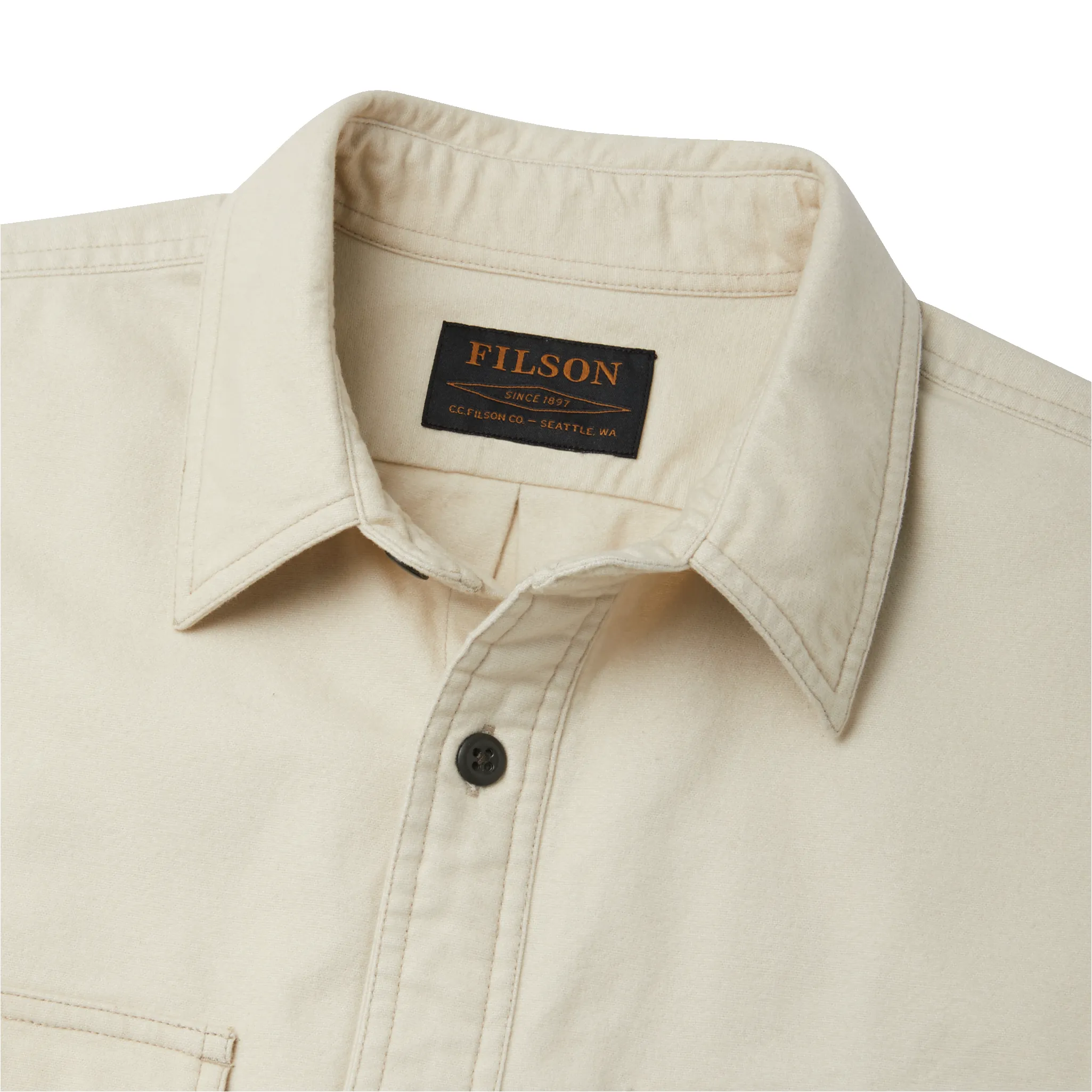 Field Flannel Shirt - Natural sold by Filson product image thumbnail 4