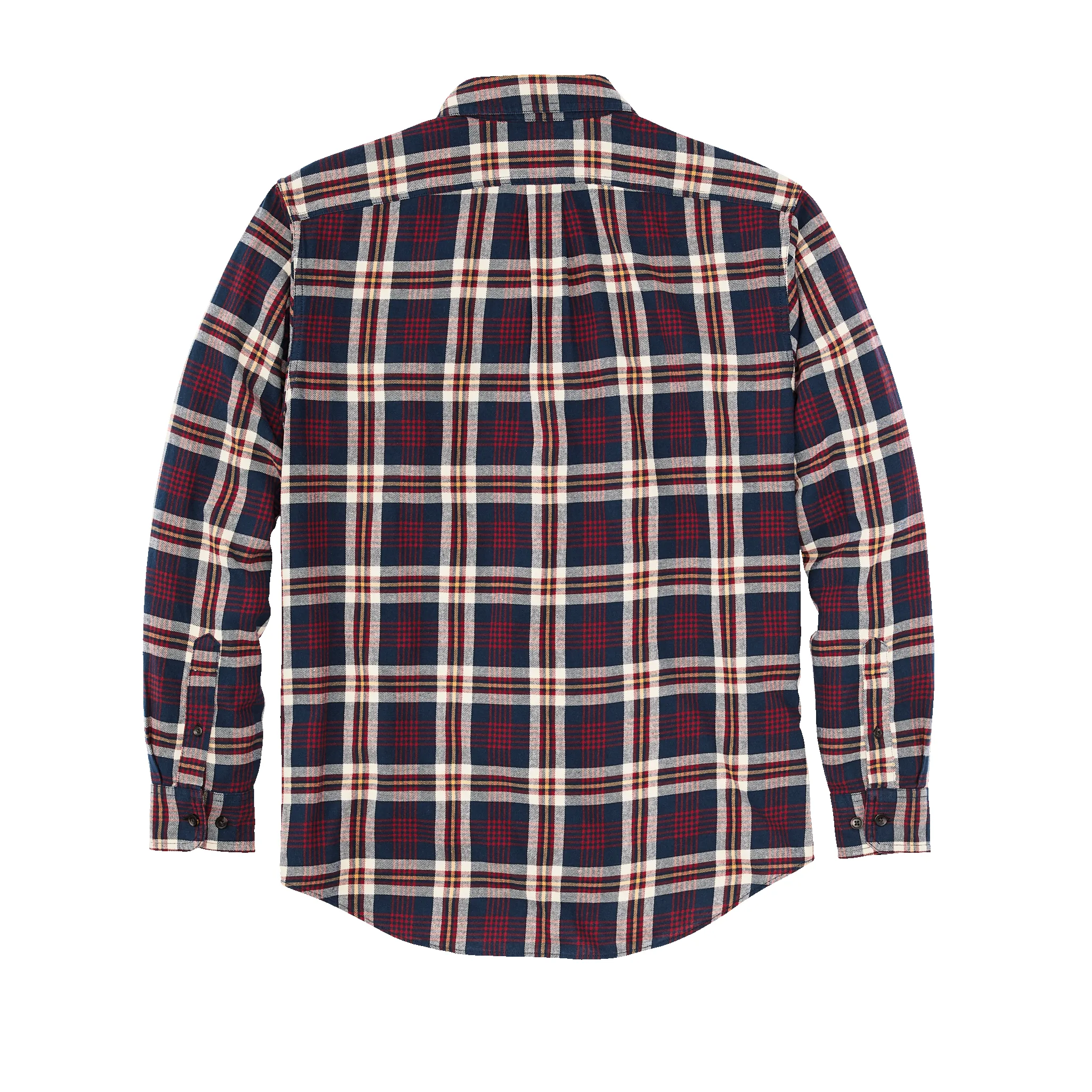 Lightweight Alaskan Guide Shirt - Navy / Red / White Plaid sold by Filson product image thumbnail 2