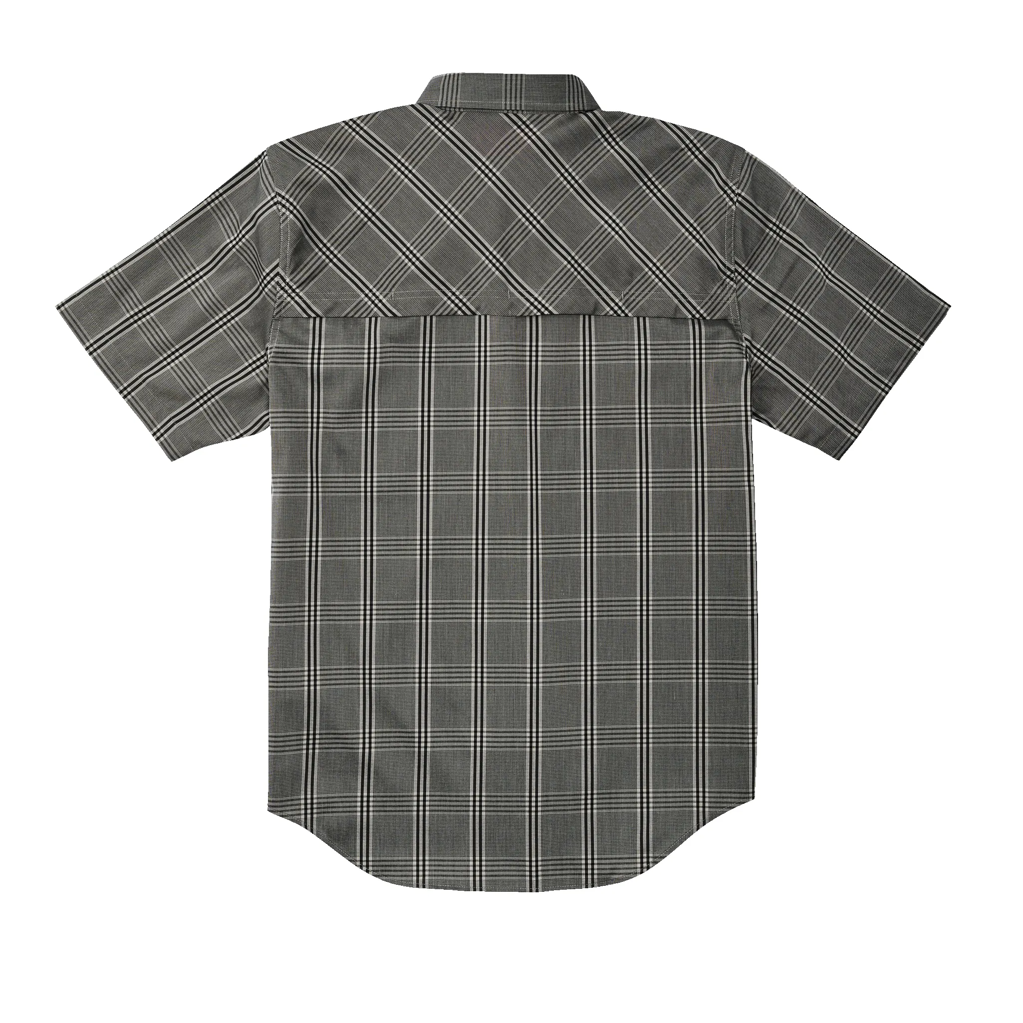 Twin Lakes Short Sleeve Sport Shirt - Gravel Gray Plaid sold by Filson product image thumbnail 2
