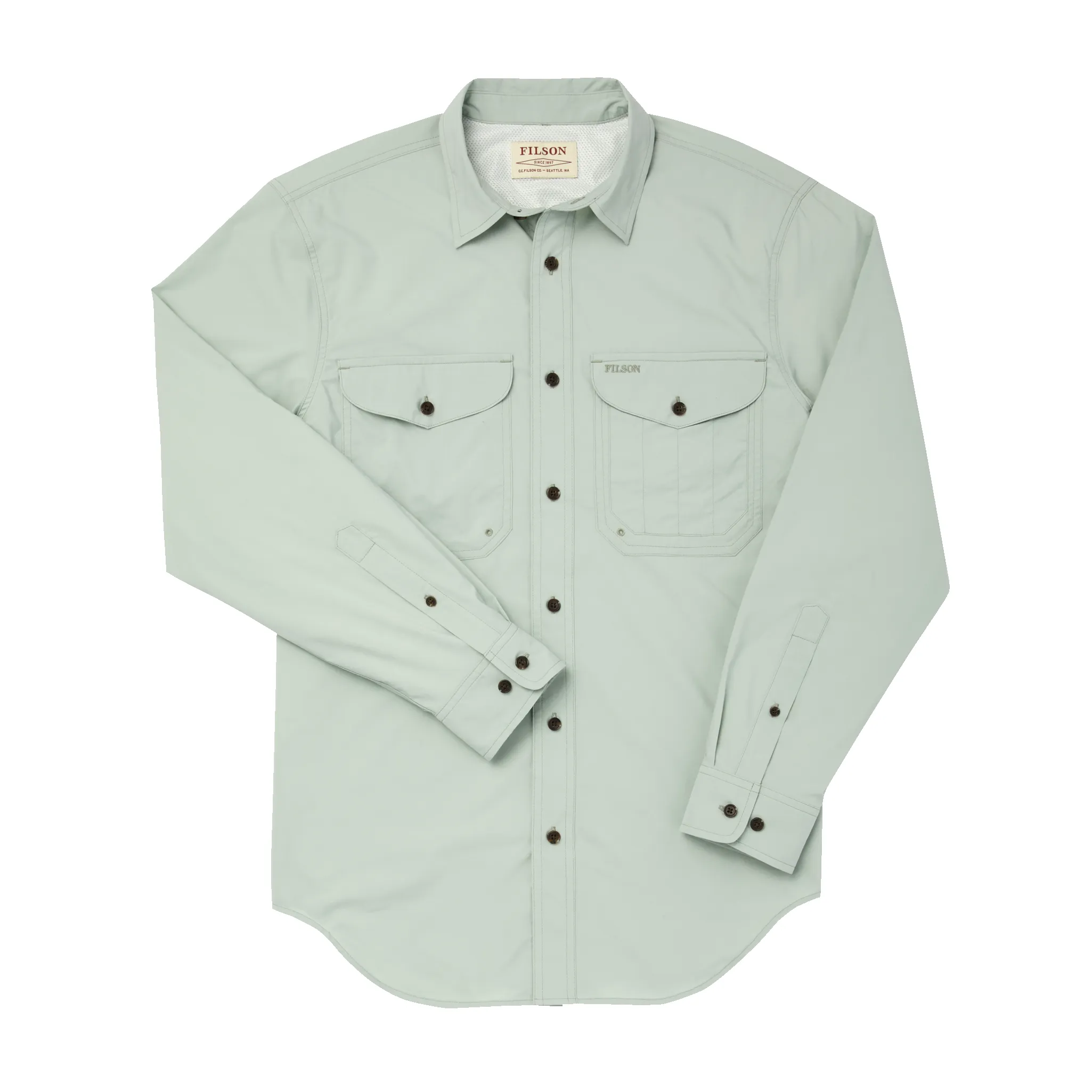 Twin Lakes Sport Shirt - Flint Stone sold by Filson