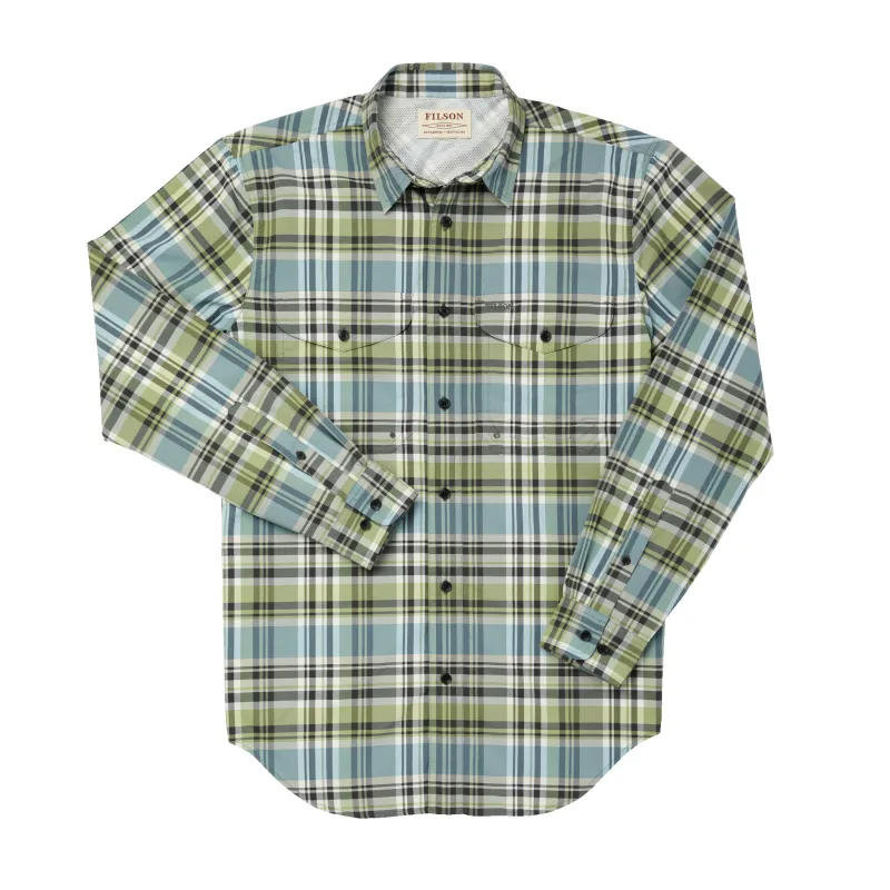Twin Lakes Sport Shirt - Cedar Green sold by Filson