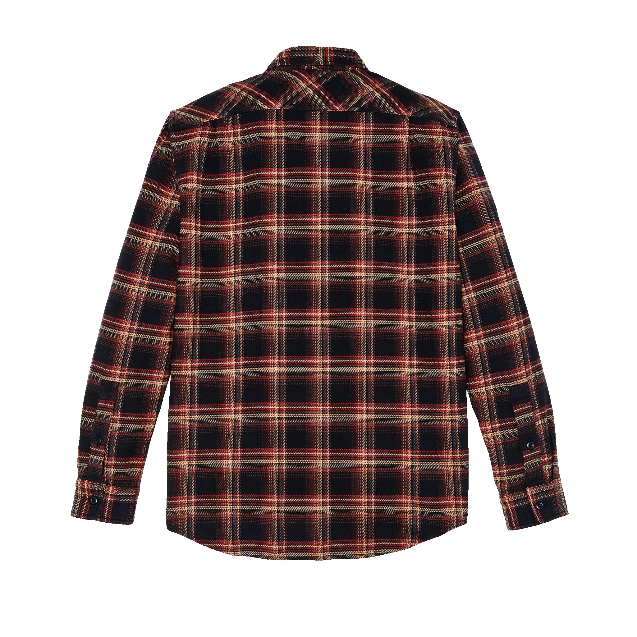 Vintage Flannel Work Shirt - Black / Rust / Multi Plaid sold by Filson product image thumbnail 2