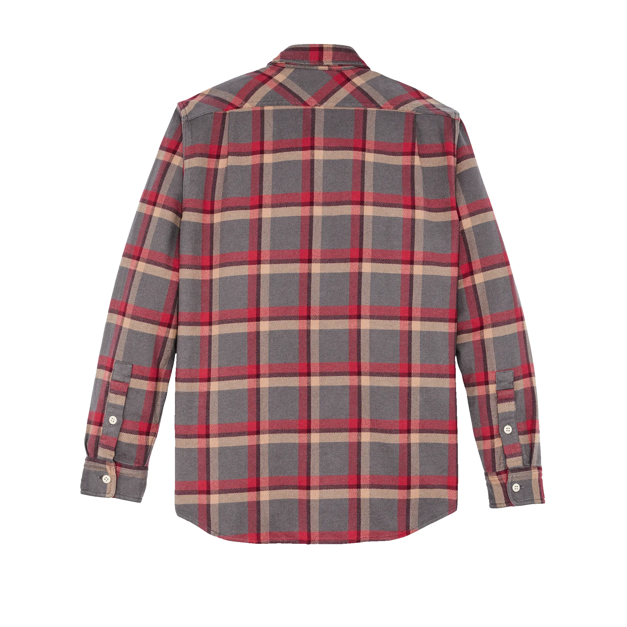 Vintage Flannel Work Shirt - Gray / Red / Multi Plaid sold by Filson product image thumbnail 2