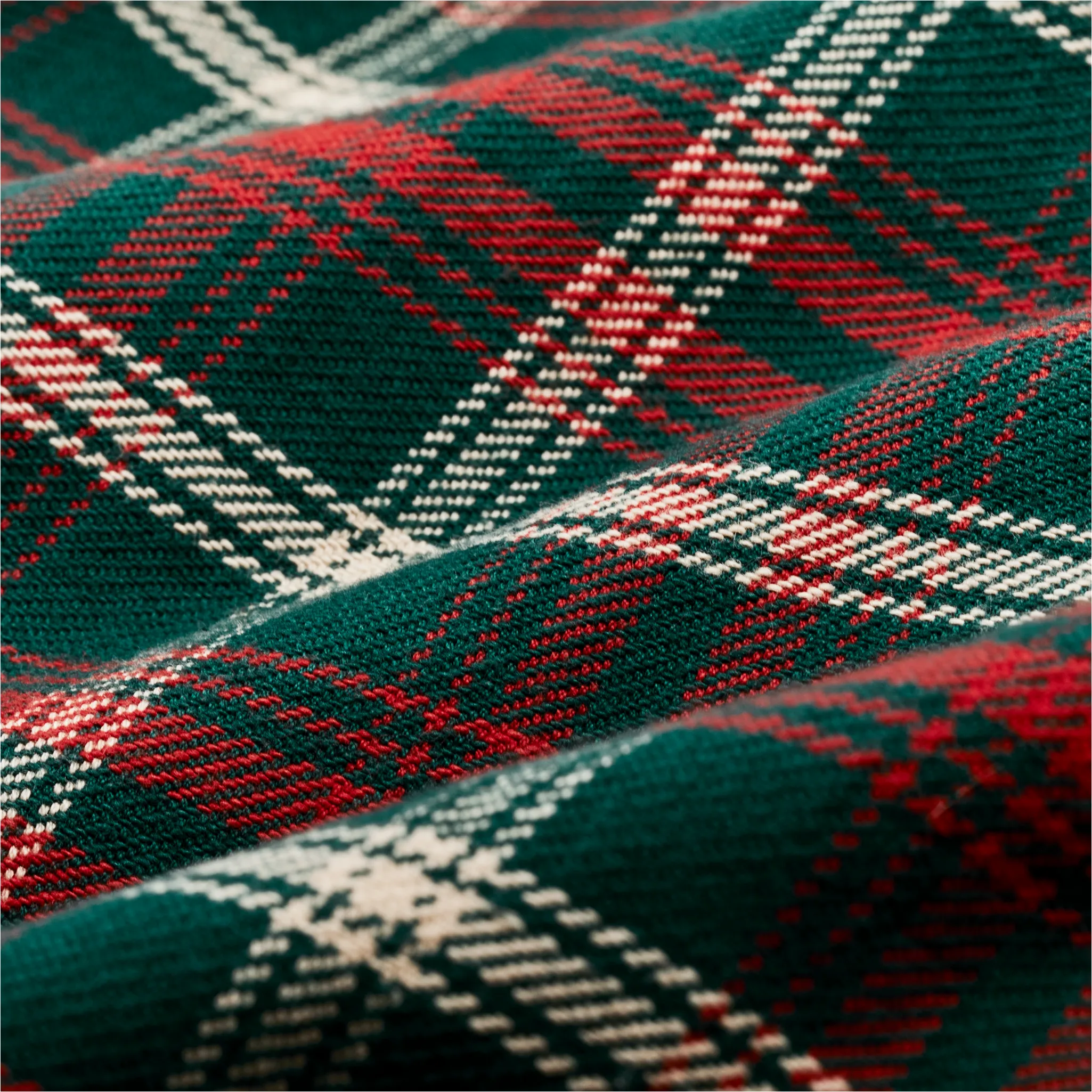 Vintage Flannel Work Shirt - Green / Red / White Plaid sold by Filson product image thumbnail 5