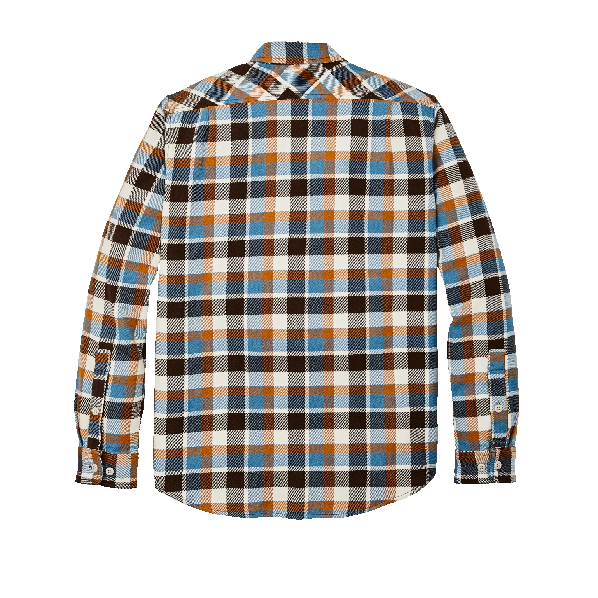 Vintage Flannel Work Shirt - Brown / Cream / Multi Plaid sold by Filson product image thumbnail 2