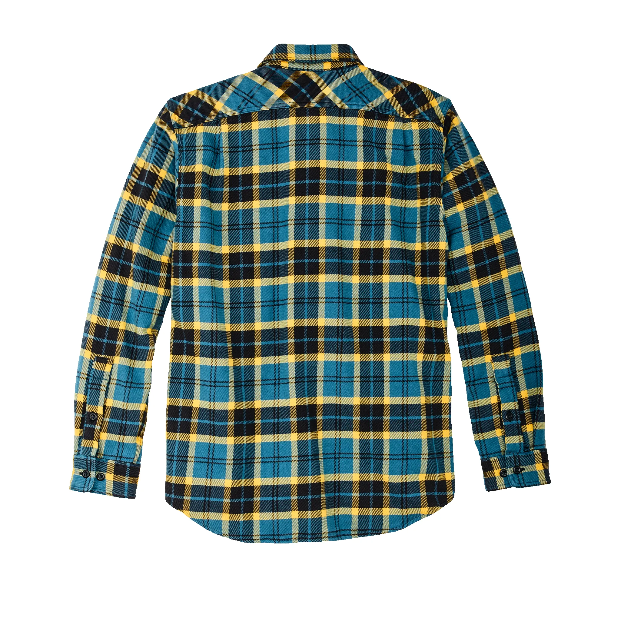Vintage Flannel Work Shirt - Blue Ash Gold Plaid sold by Filson product image thumbnail 2