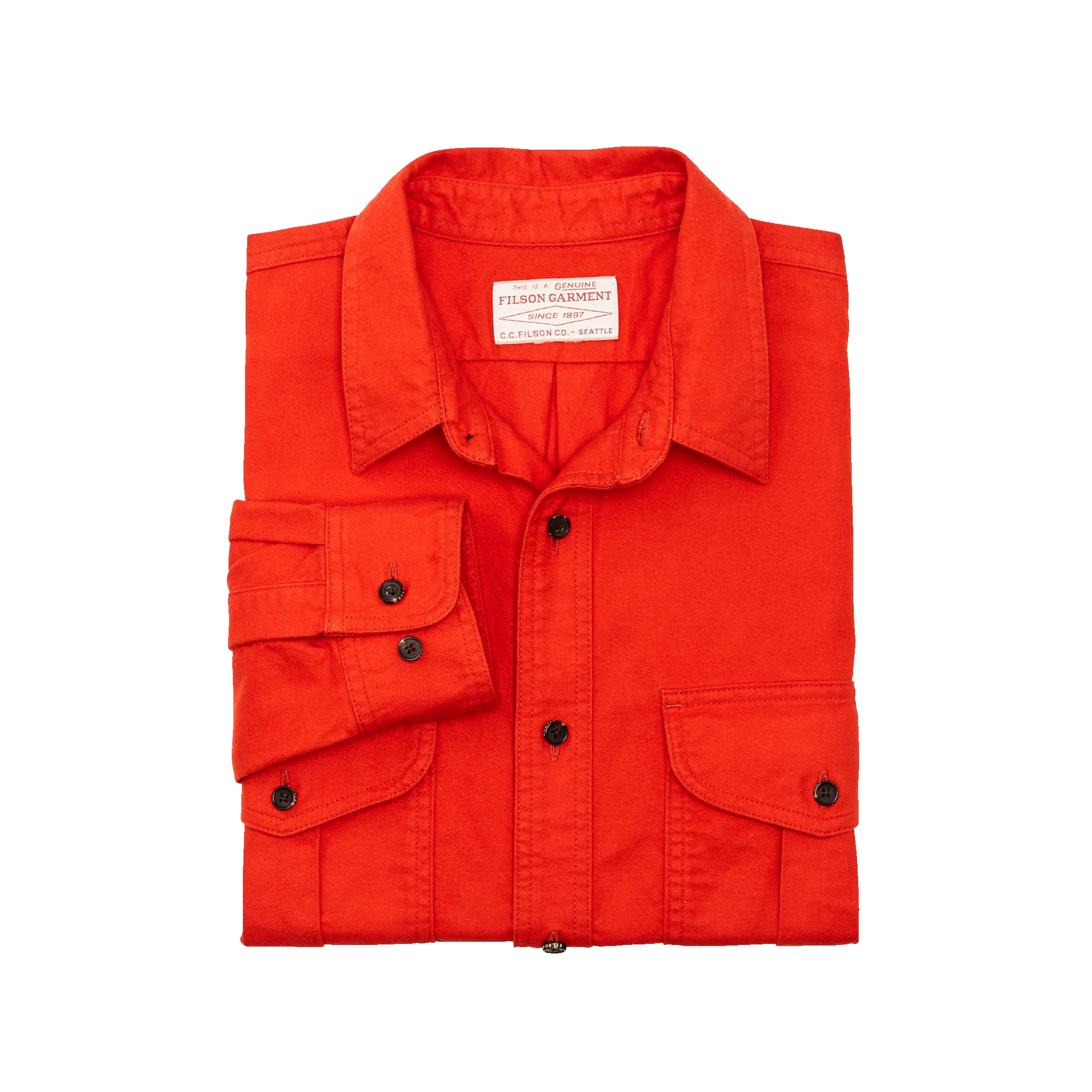 Alaskan Guide Shirt - Dark Flame sold by Filson product image thumbnail 3