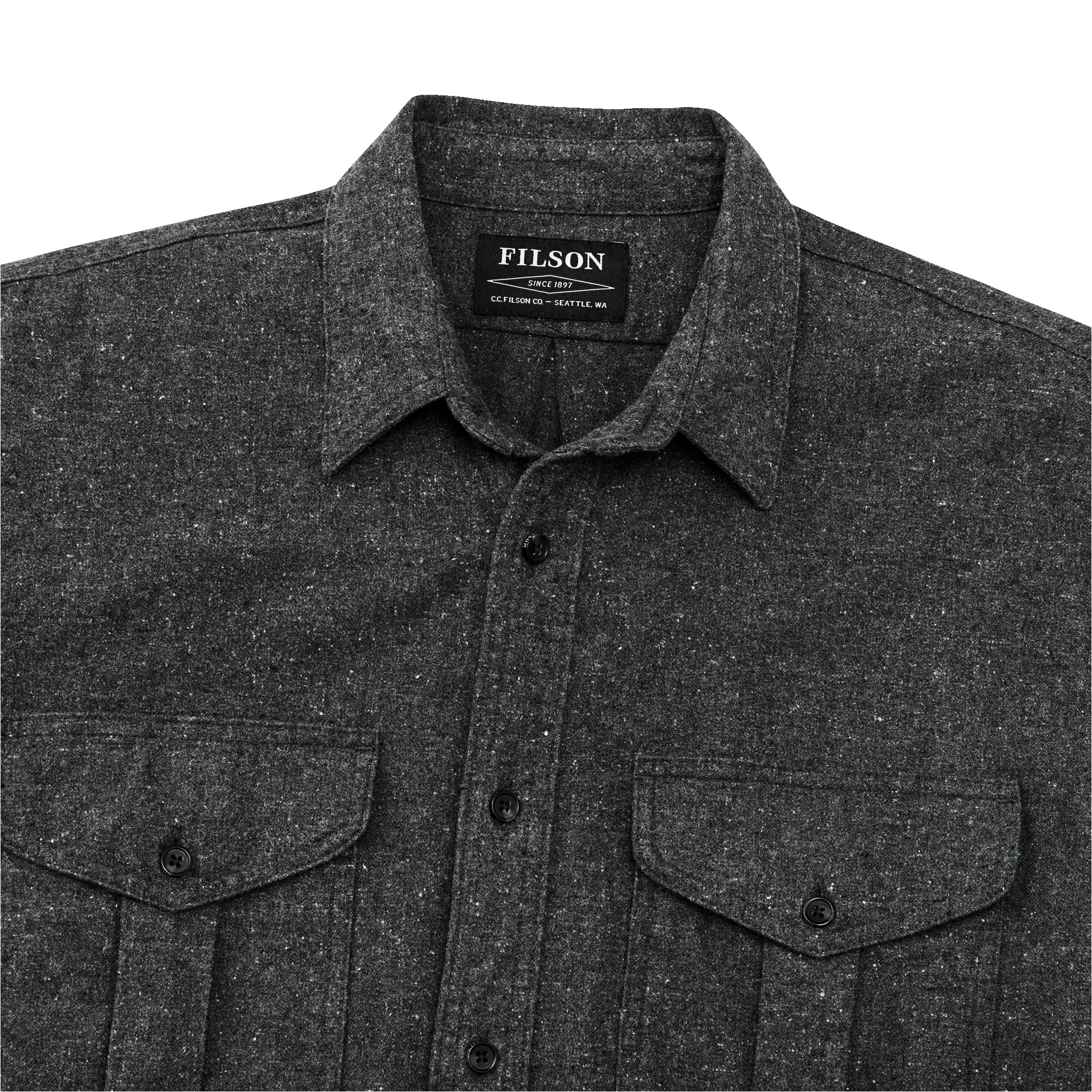 Alaskan Guide Shirt - Dark Heather Gray sold by Filson product image thumbnail 4