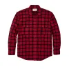Alaskan Guide Shirt - Red/black Plaid sold by Filson