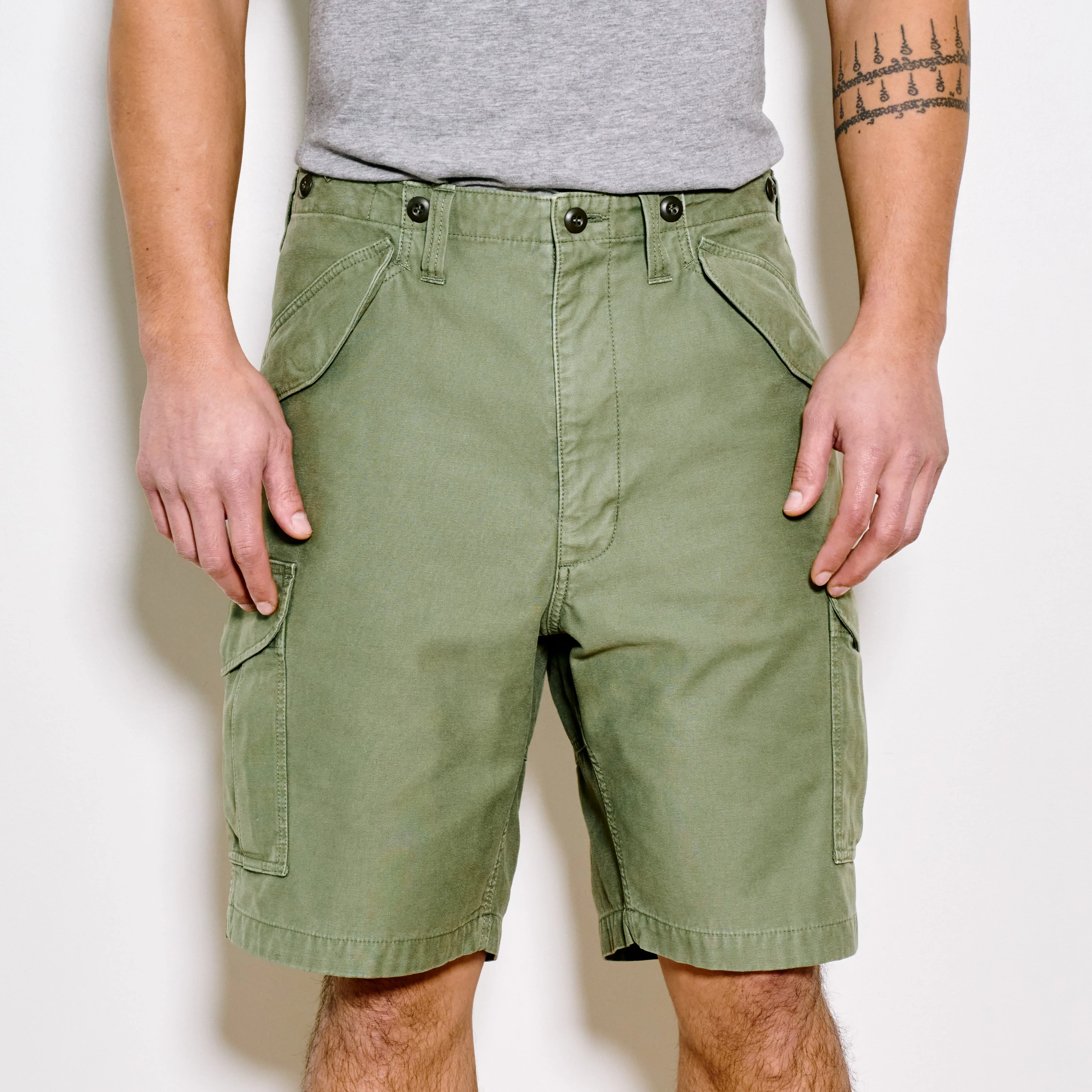 Field Cargo Shorts - Washed Fatigue Green sold by Filson product image thumbnail 2