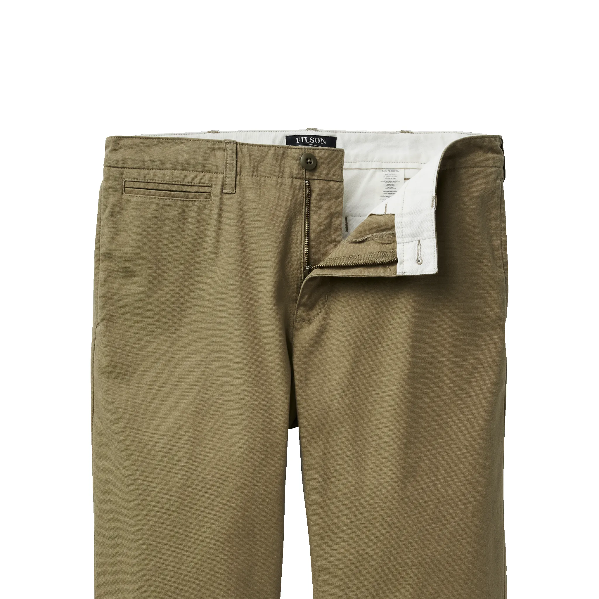 Draftsman Canvas Pants - Faded Olive sold by Filson product image thumbnail 4