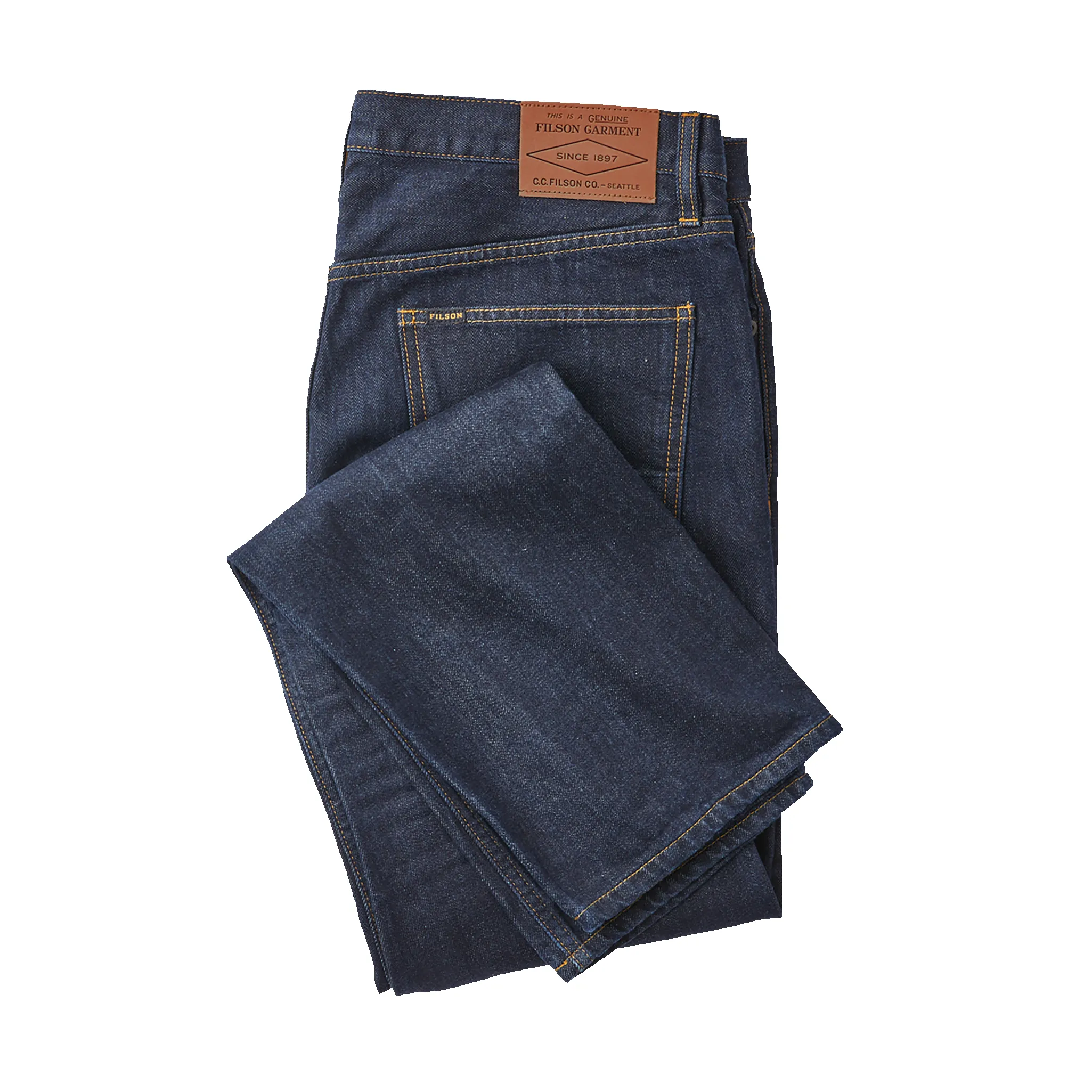 Rail-splitter Jeans - Rinse Indigo sold by Filson product image thumbnail 4