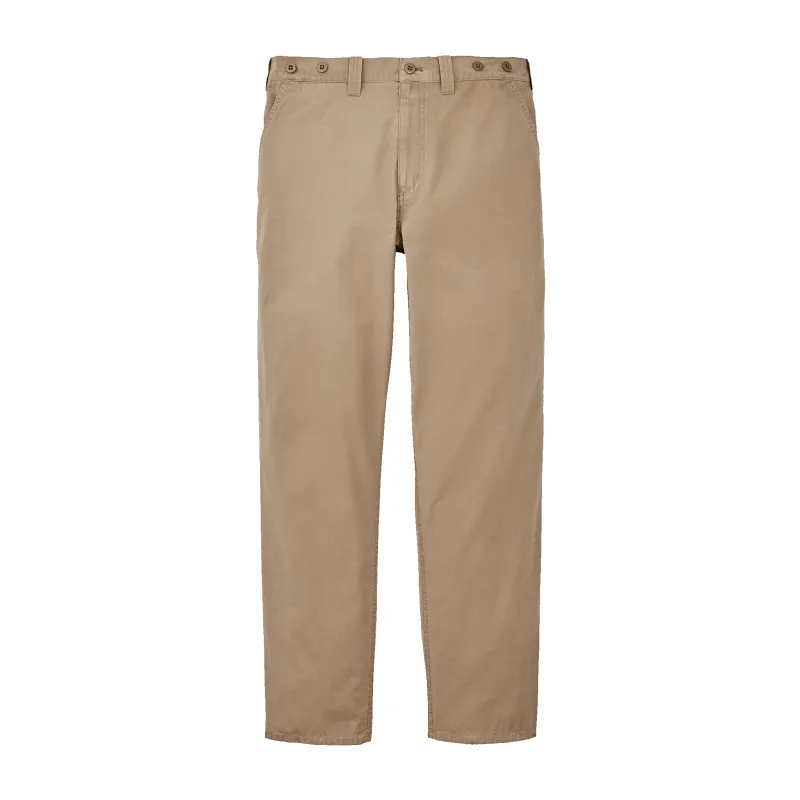 Safari Cloth Pants - Safari Khaki sold by Filson