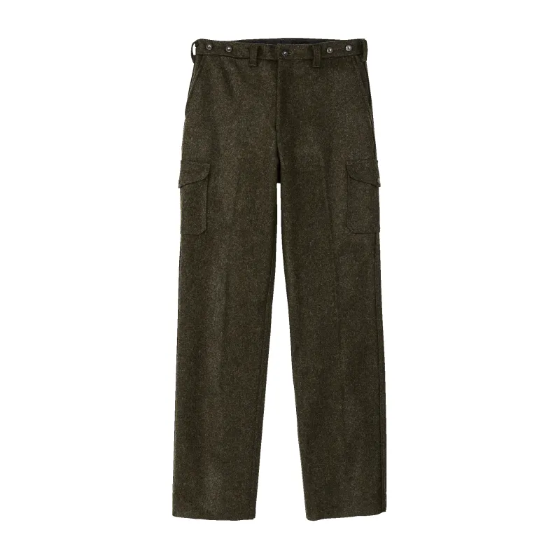 Mackinaw Wool Field Pants - Forest Green sold by Filson