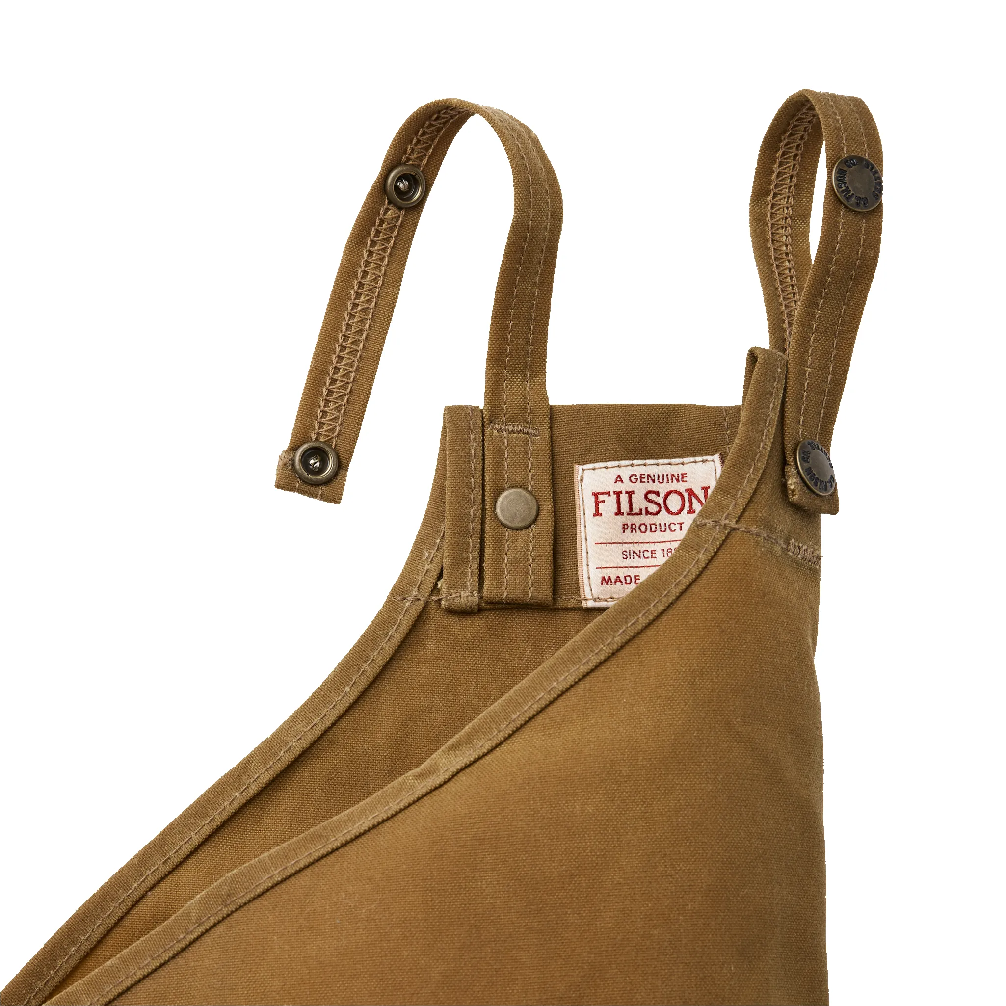 Double Tin Cloth Chaps With Zipper - Dark Tan sold by Filson product image thumbnail 3