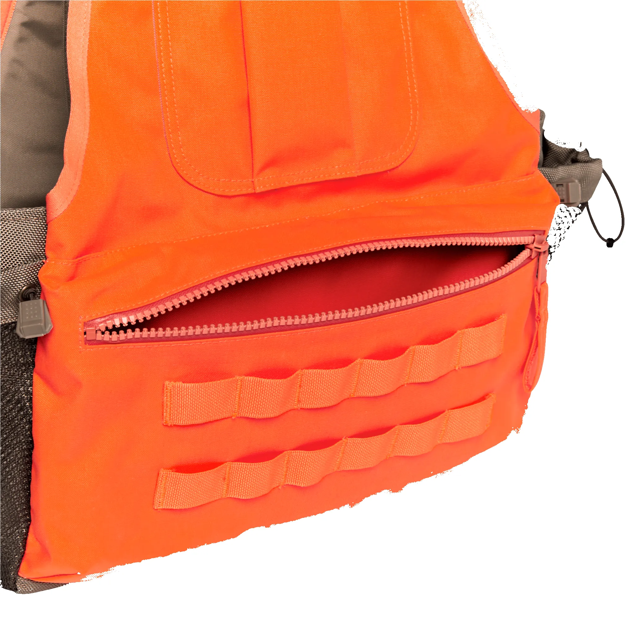 Upland Guide Strap Vest - Dark Tan / Blaze Orange sold by Filson product image thumbnail 5