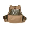 Mesh Fishing Strap Vest - Dark Tan sold by Filson