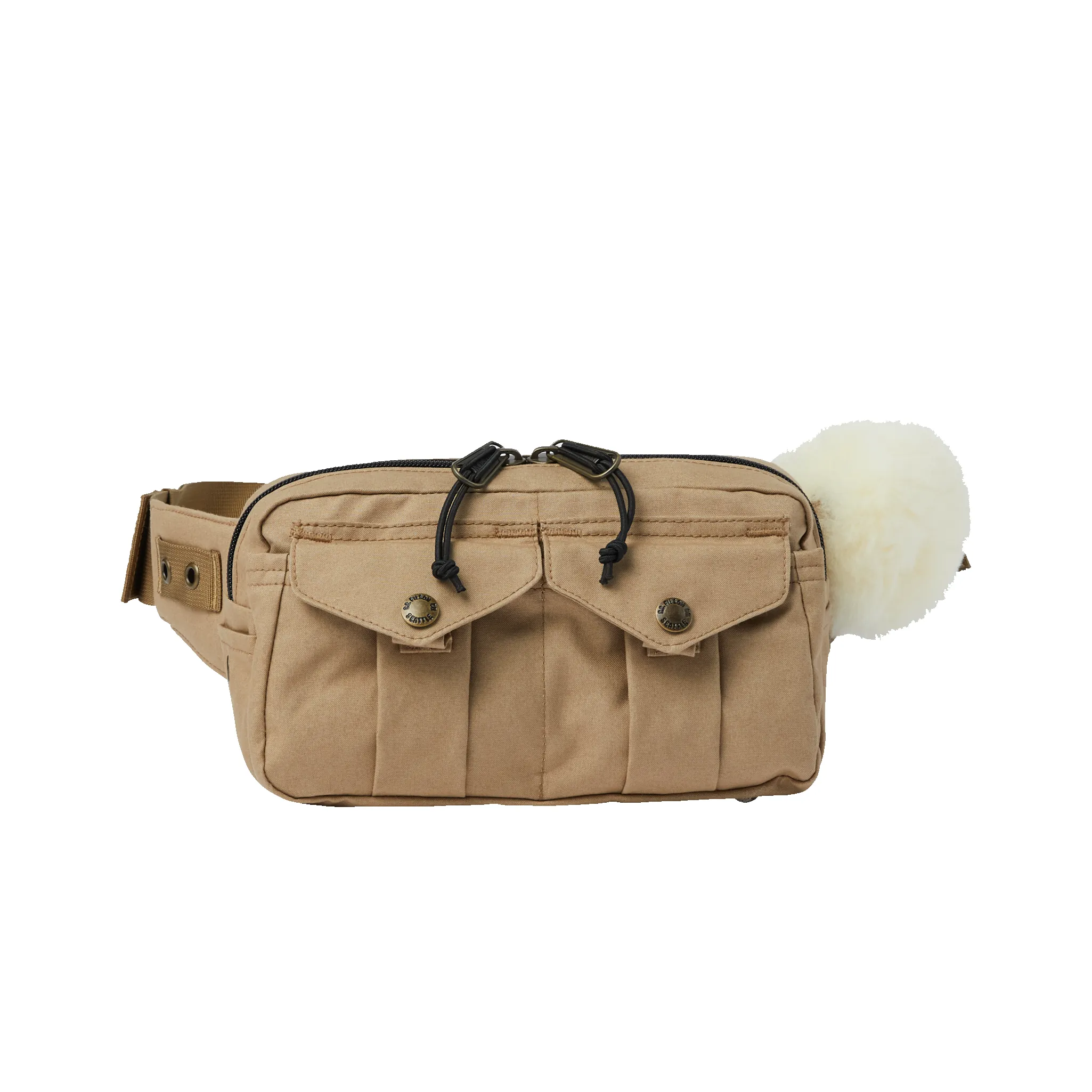 Compact Fishing Waist Pack - Dark Tan sold by Filson