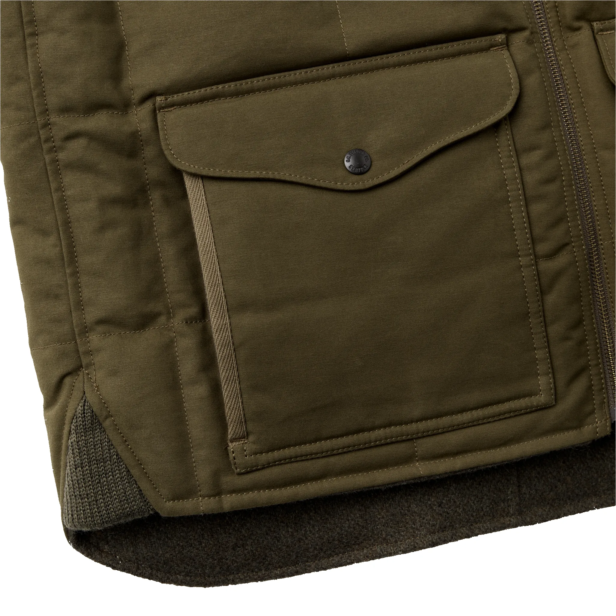 Buckland Down Vest - Forest Green sold by Filson product image thumbnail 4