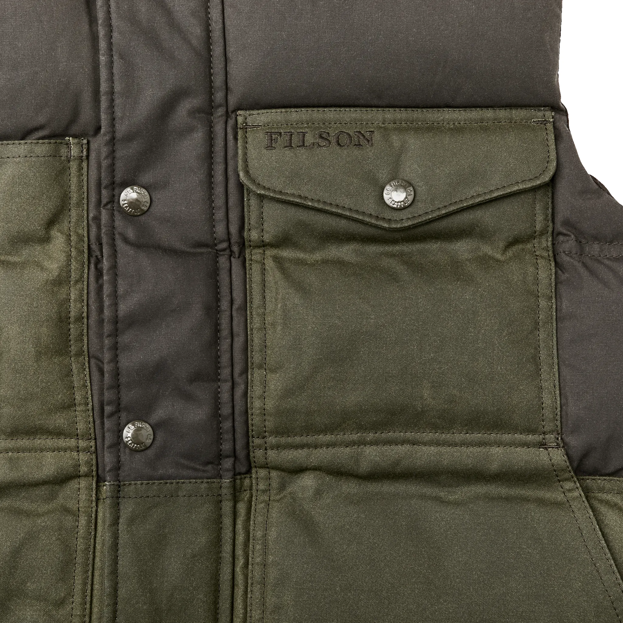 Down Cruiser Vest - Otter Green sold by Filson product image thumbnail 4