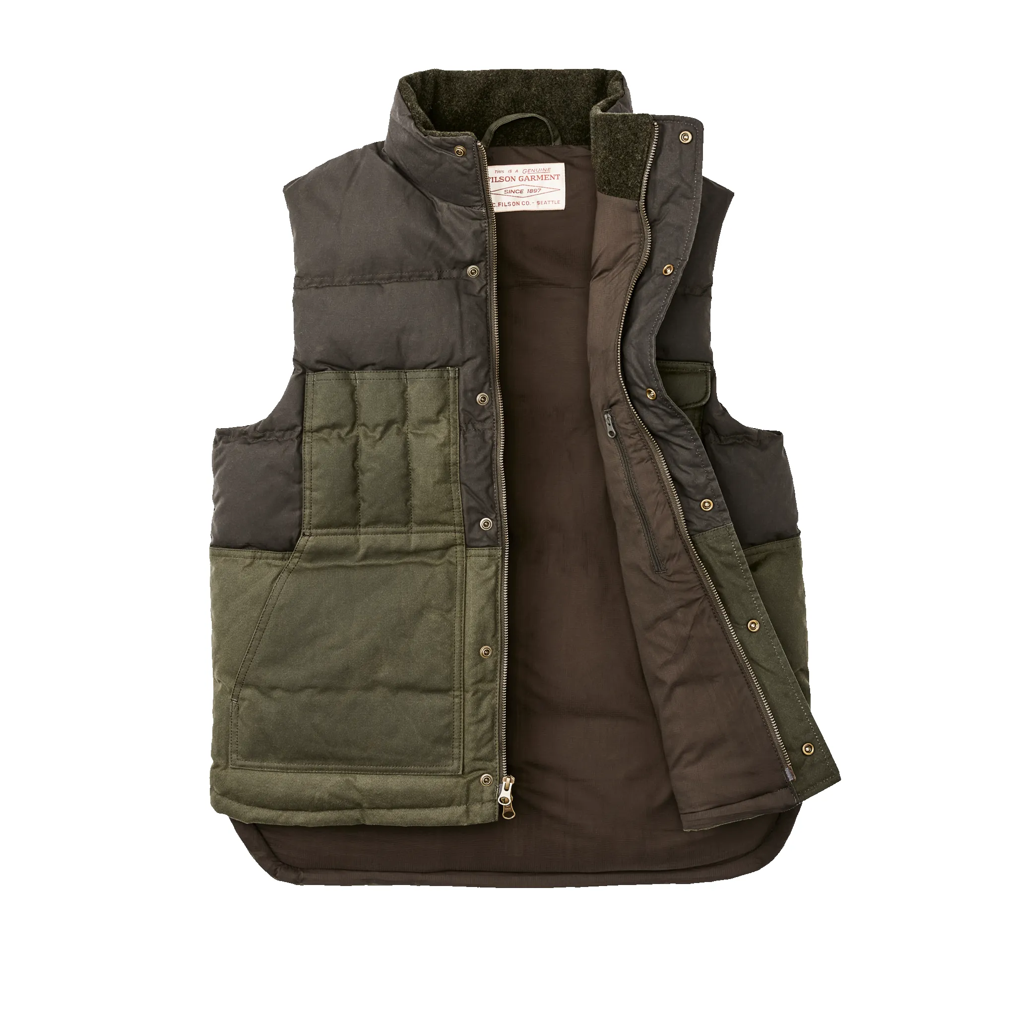 Down Cruiser Vest - Otter Green sold by Filson product image thumbnail 3