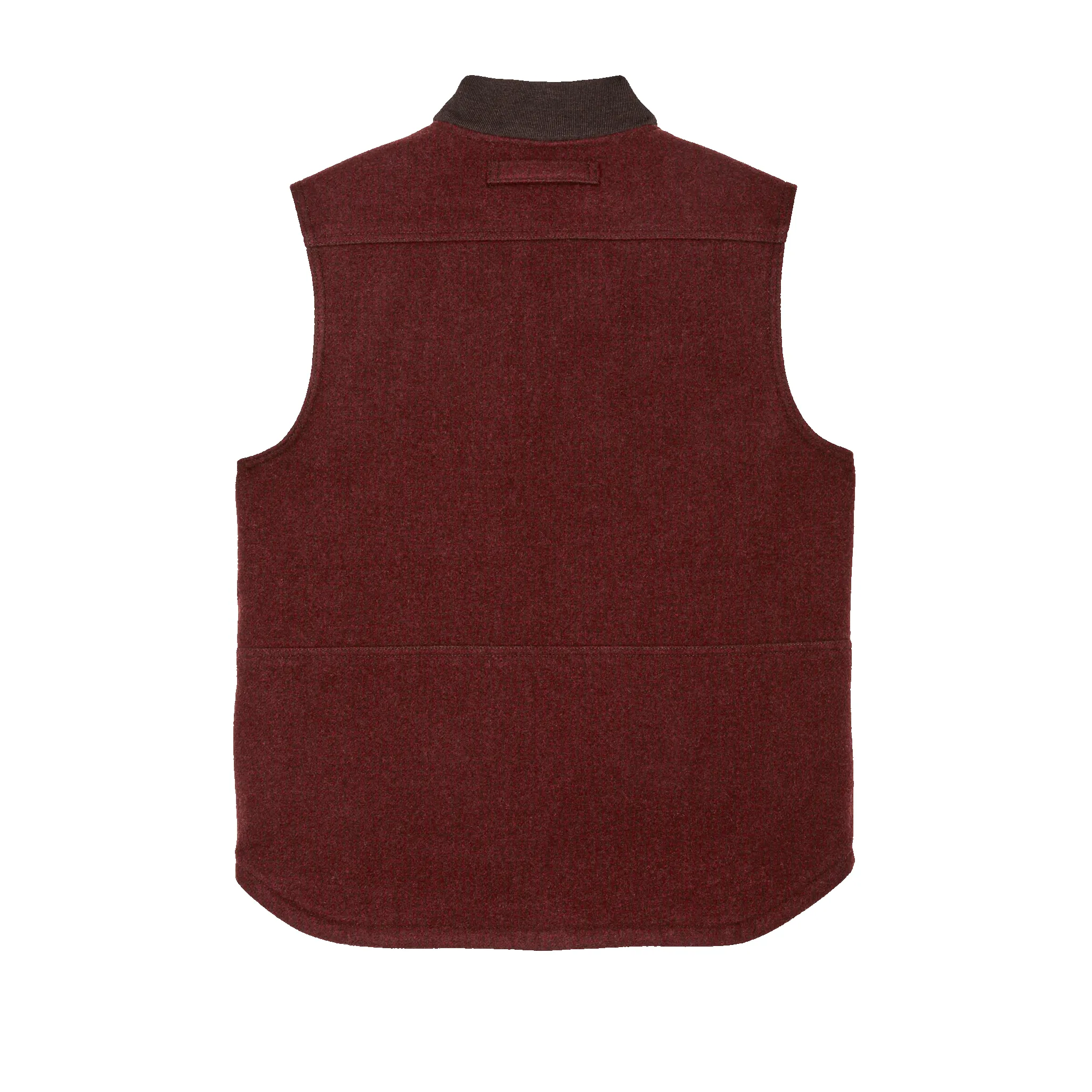 Lined Mackinaw Wool Work Vest - Dark Red / Black Houndstooth sold by Filson product image thumbnail 2