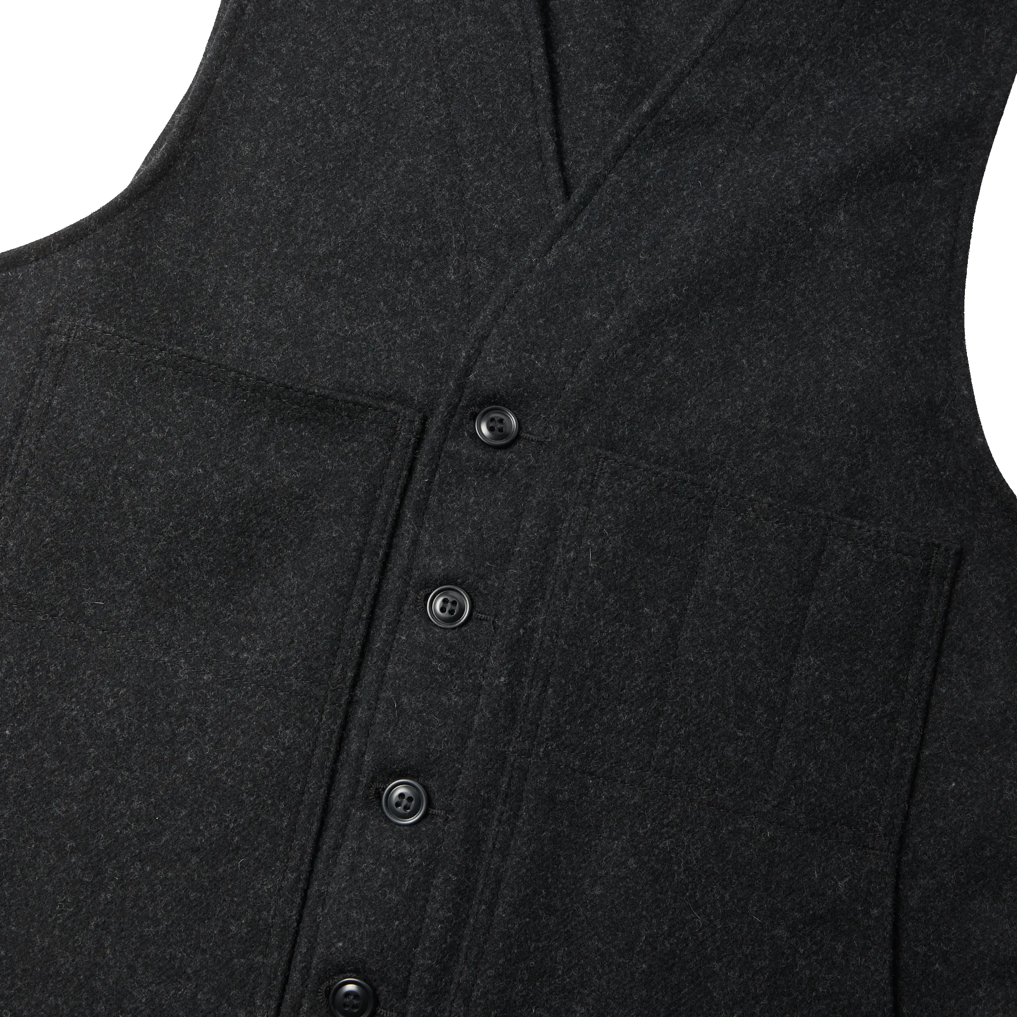 Mackinaw Wool Vest - Charcoal sold by Filson product image thumbnail 4