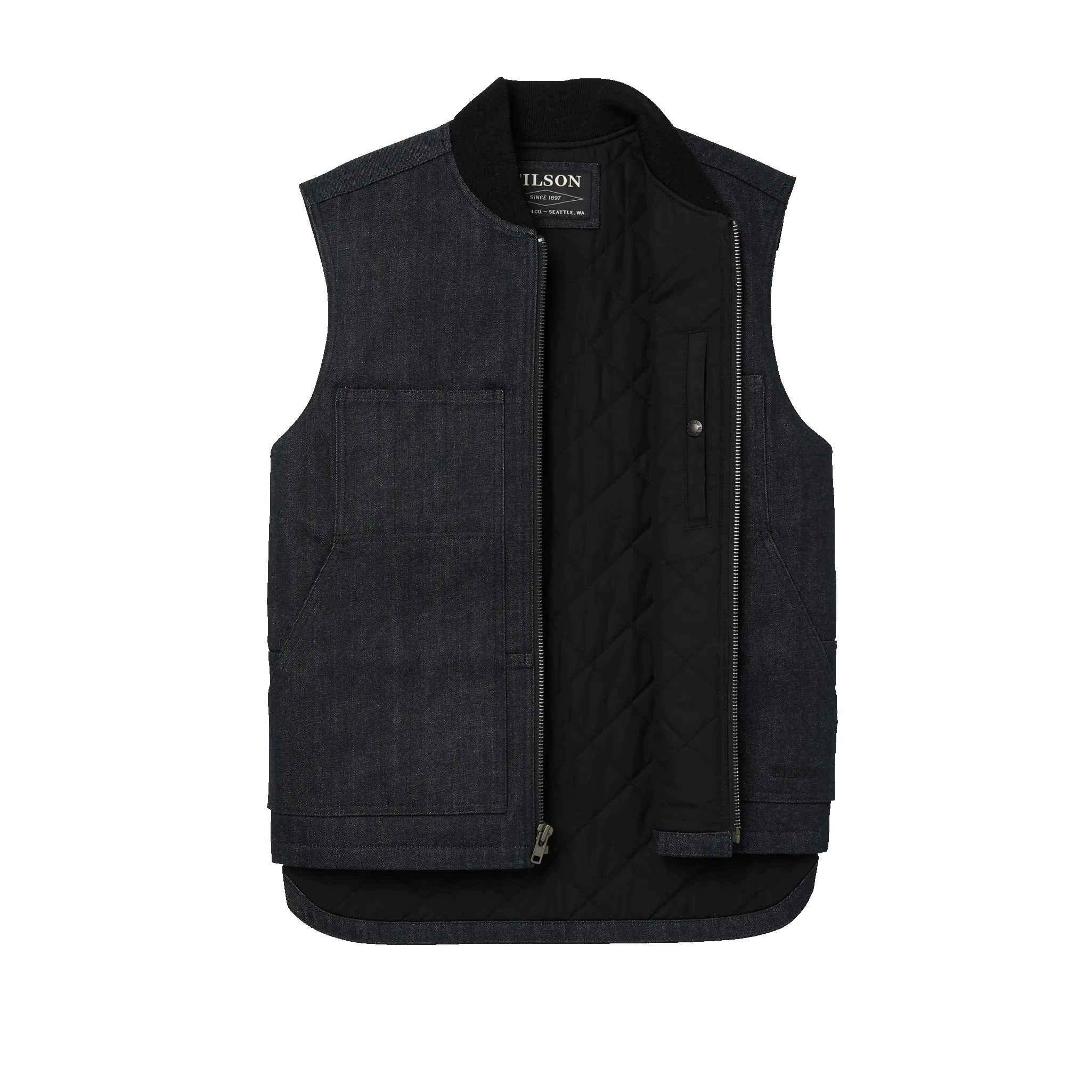 Denim Insulated Work Vest - Raw Indigo sold by Filson product image thumbnail 3