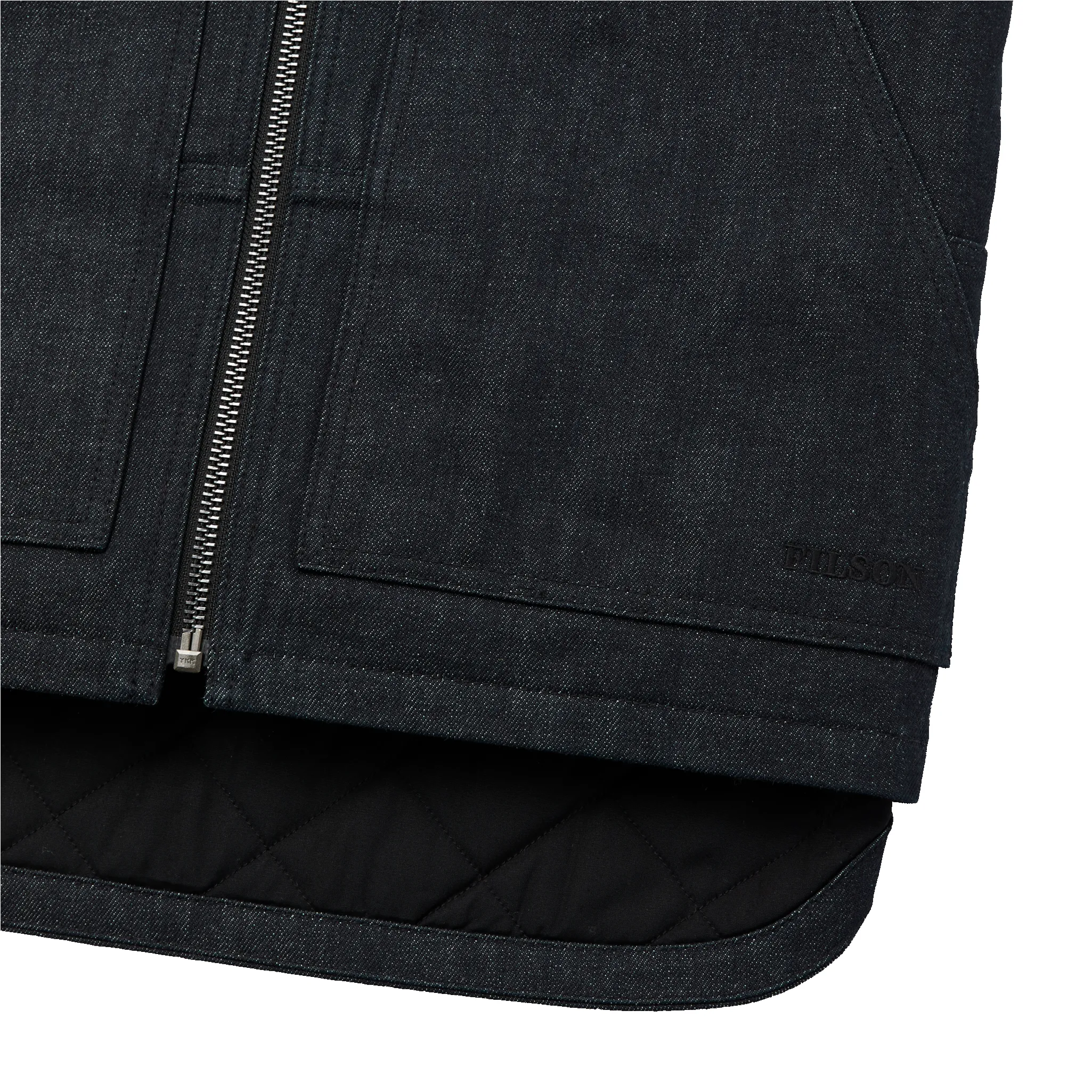 Denim Insulated Work Vest - Raw Indigo sold by Filson product image thumbnail 5
