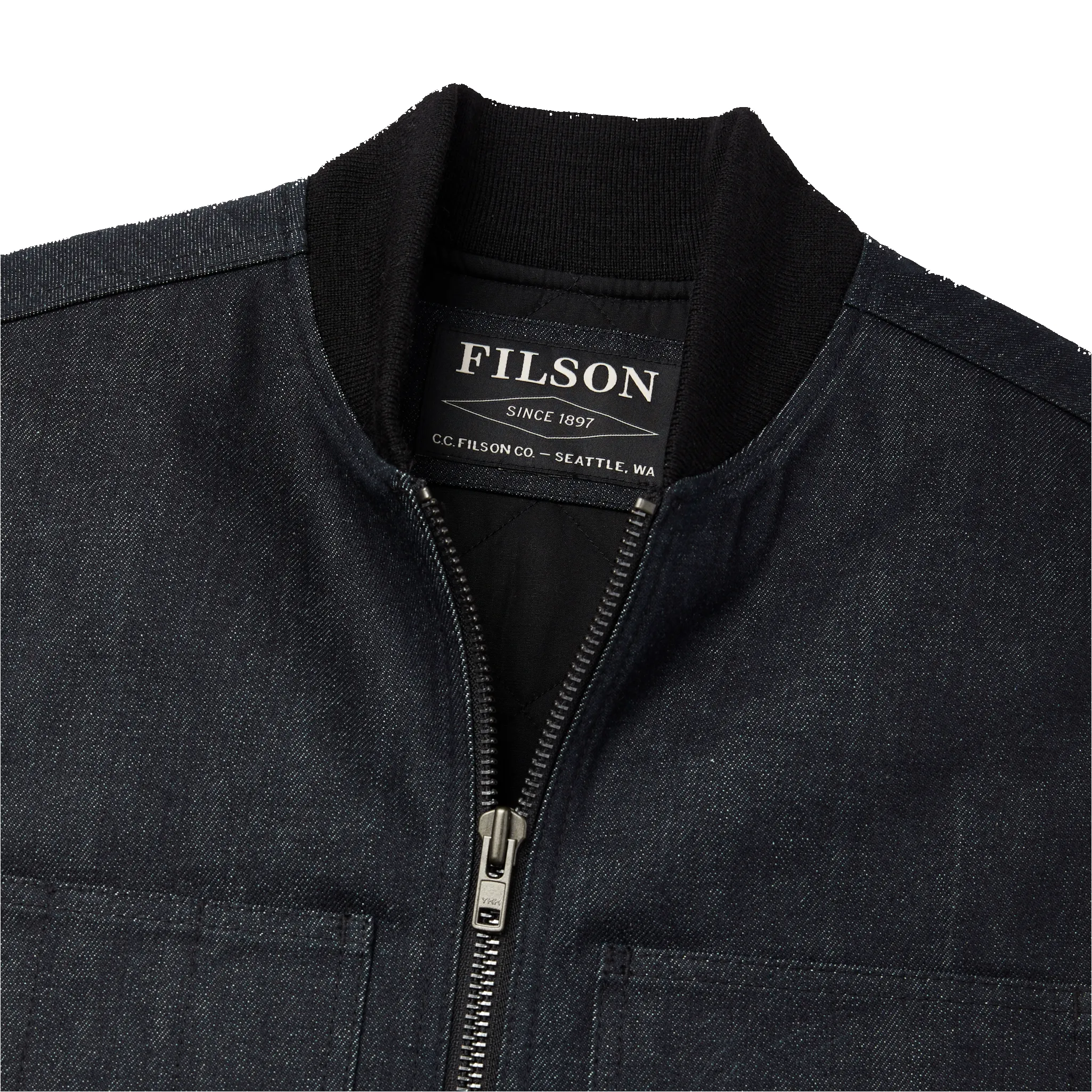 Denim Insulated Work Vest - Raw Indigo sold by Filson product image thumbnail 4