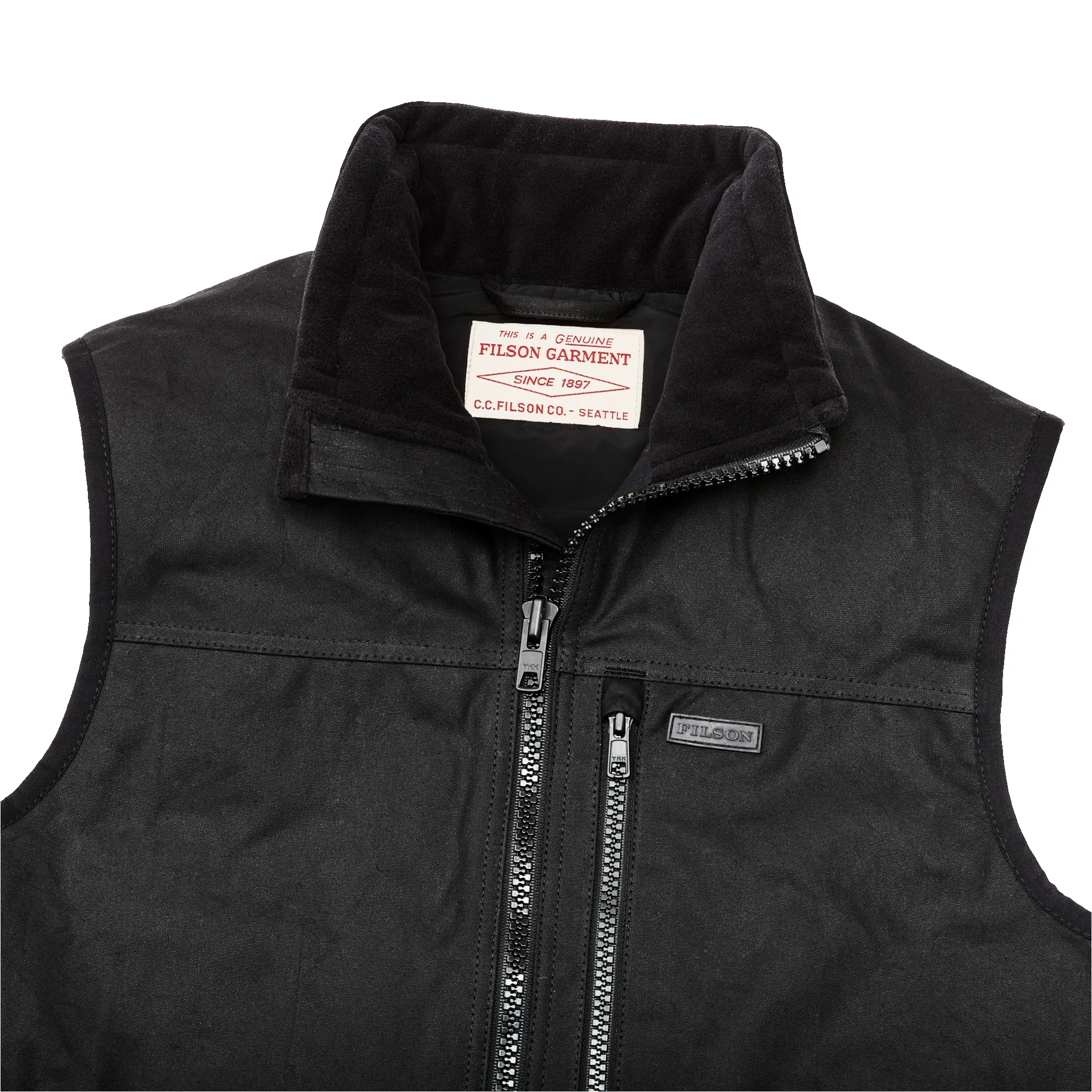 Tin Cloth Primaloft® Vest - Black sold by Filson product image thumbnail 4