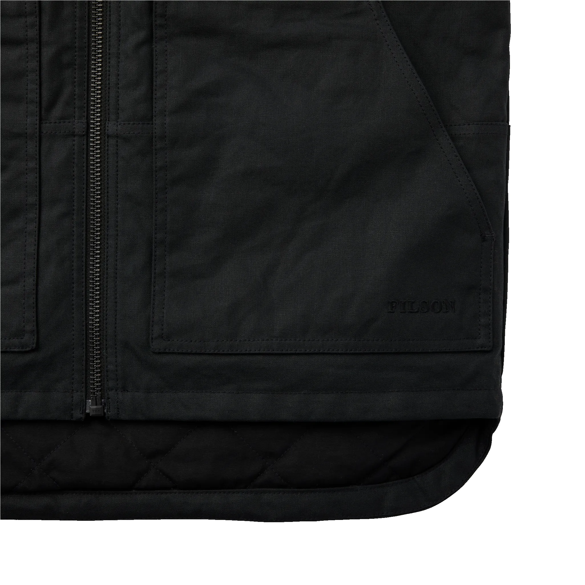 Tin Cloth Insulated Work Vest - Black sold by Filson product image thumbnail 5