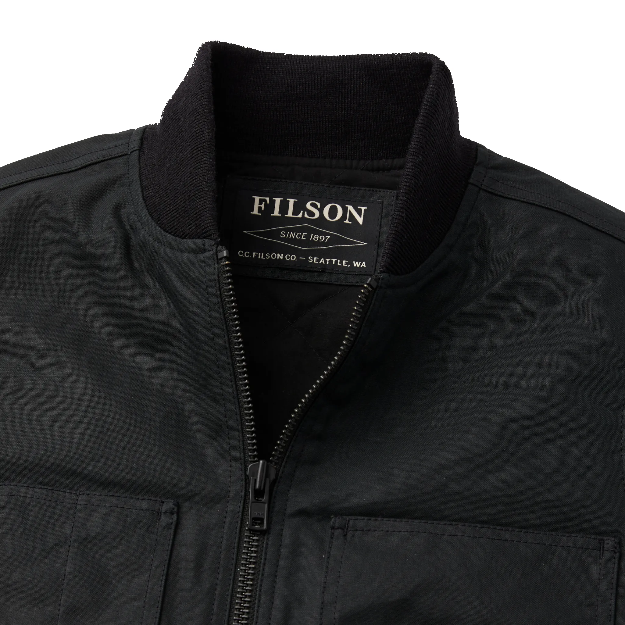 Tin Cloth Insulated Work Vest - Black sold by Filson product image thumbnail 4