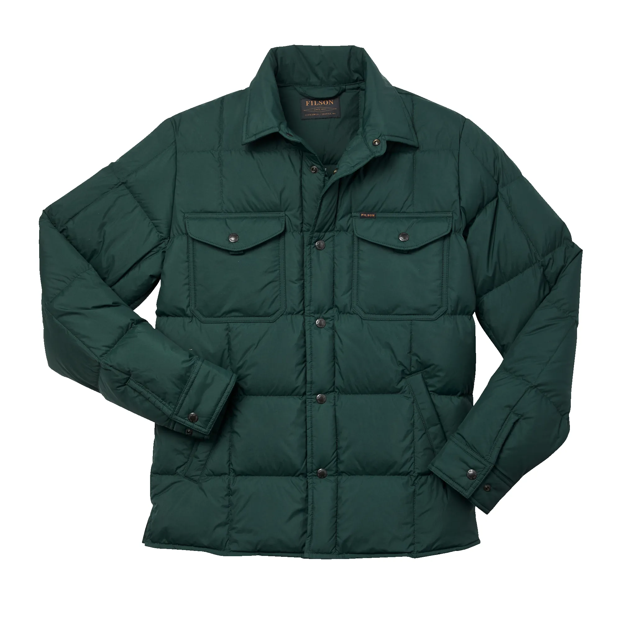 Lightweight Down Jac-shirt - Fir sold by Filson