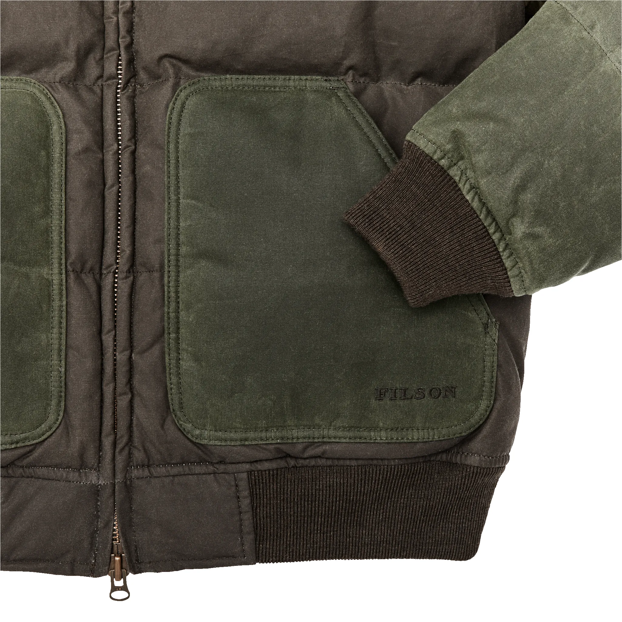 Down Bomber Jacket - Otter Green sold by Filson product image thumbnail 4