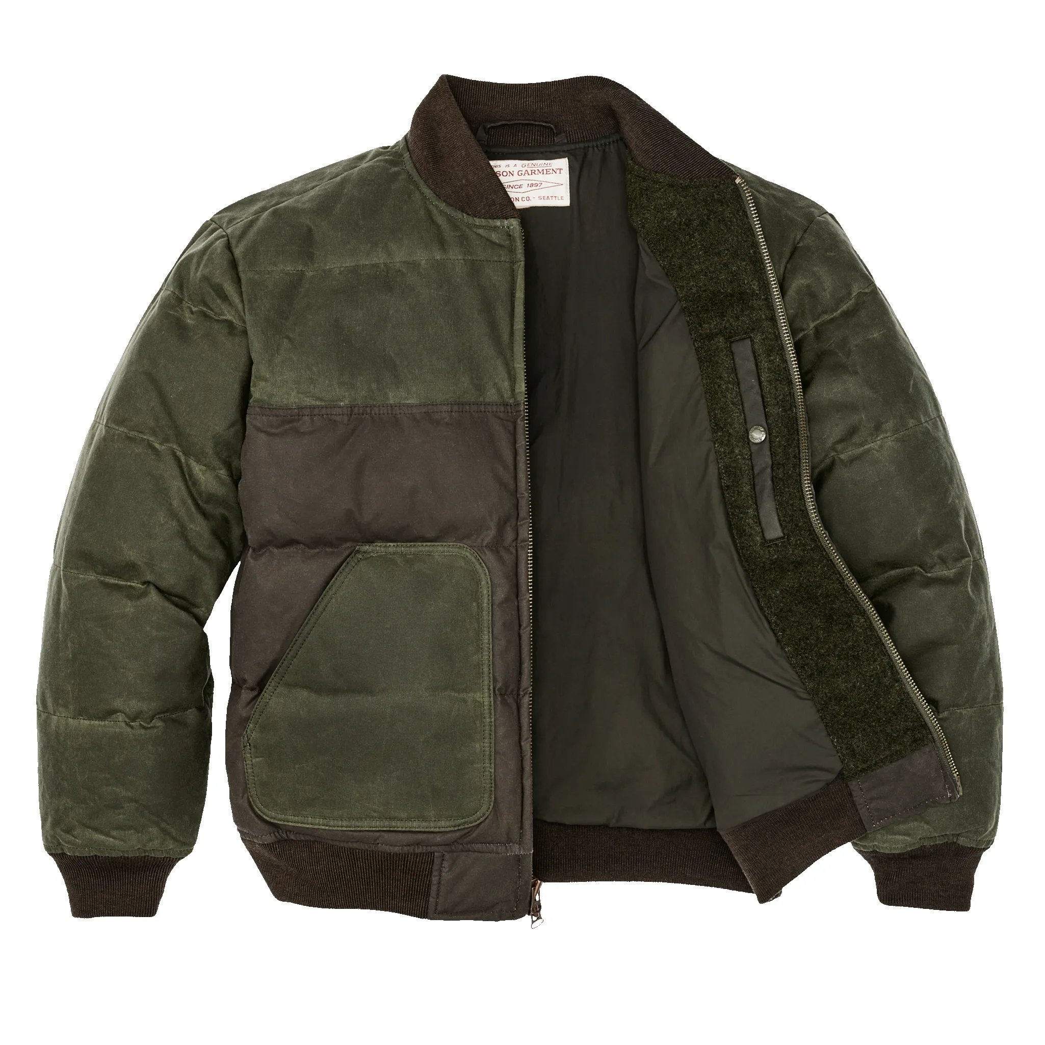Down Bomber Jacket - Otter Green sold by Filson product image thumbnail 3