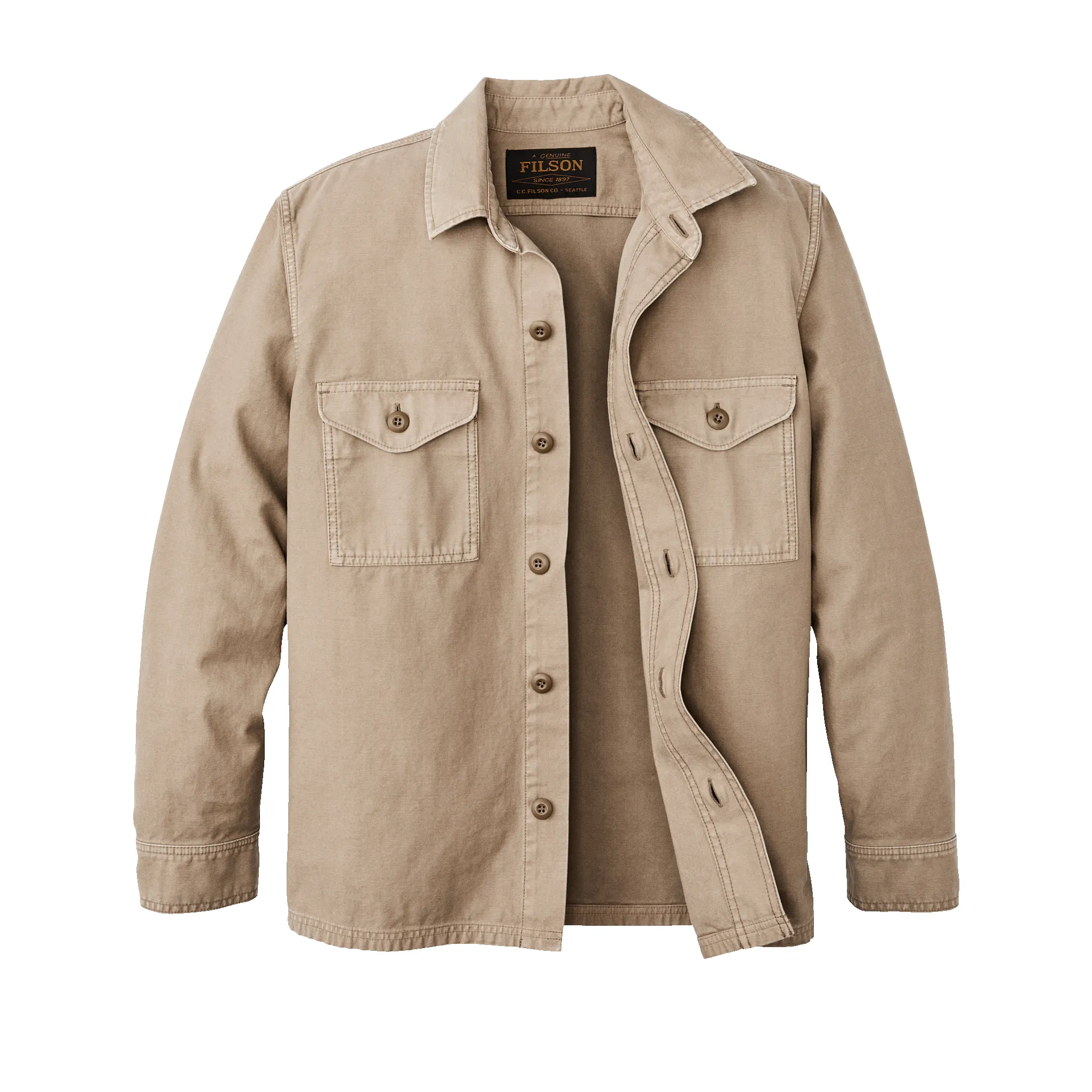 Field Jac-shirt - Gray Khaki sold by Filson product image thumbnail 5