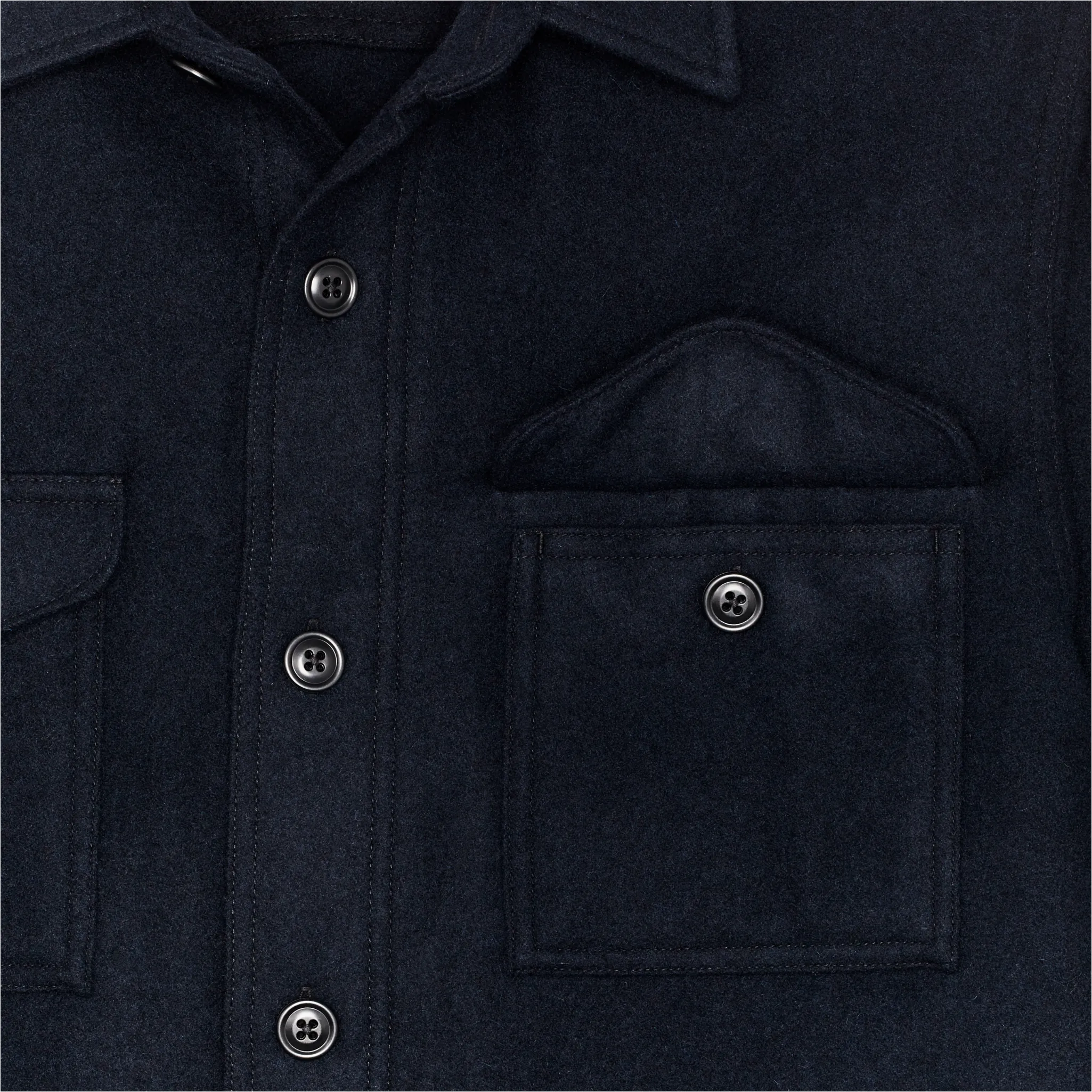 Wool Jac-shirt - Navy sold by Filson product image thumbnail 4