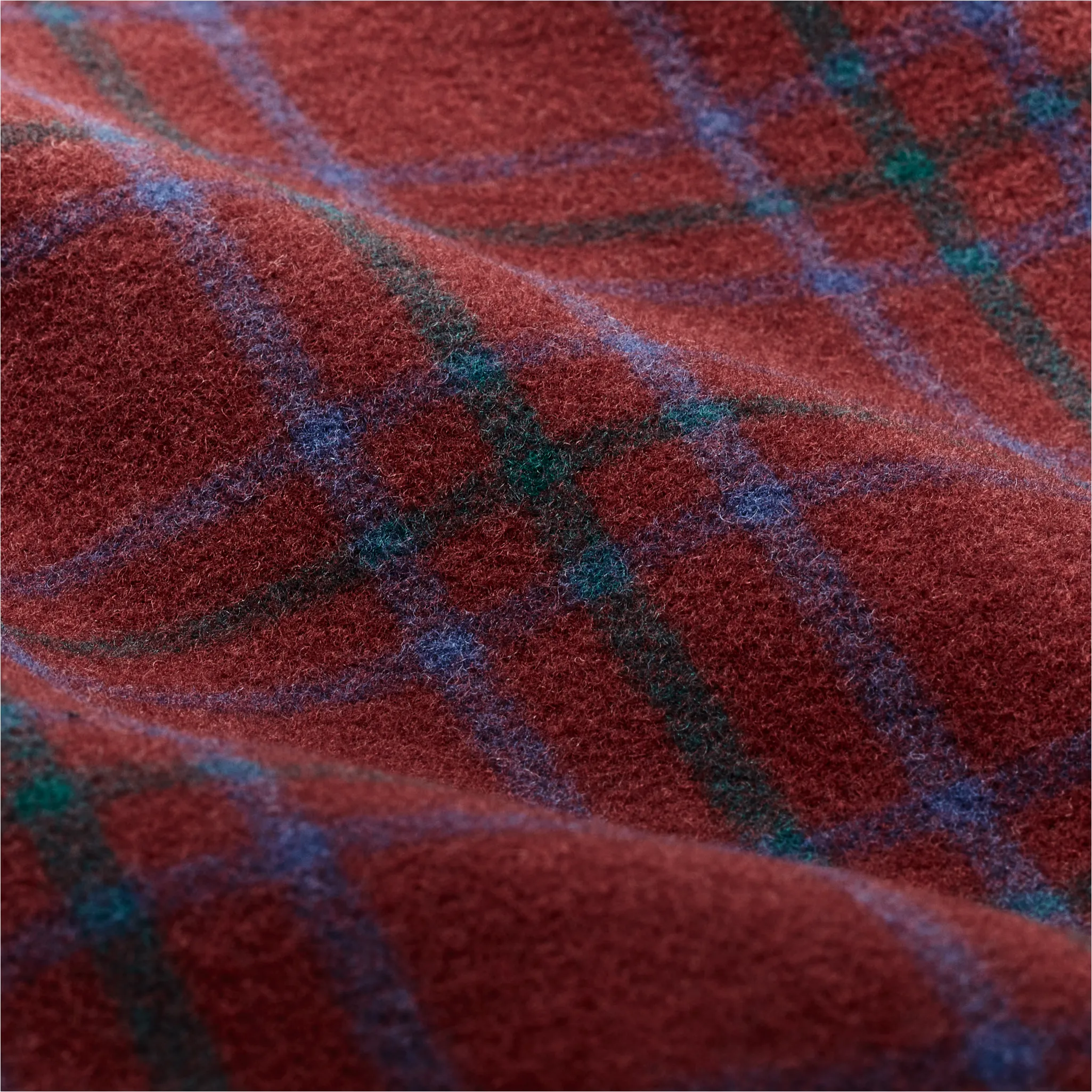 Seattle Wool Jac-shirt - Deep Red Blue Green sold by Filson product image thumbnail 5