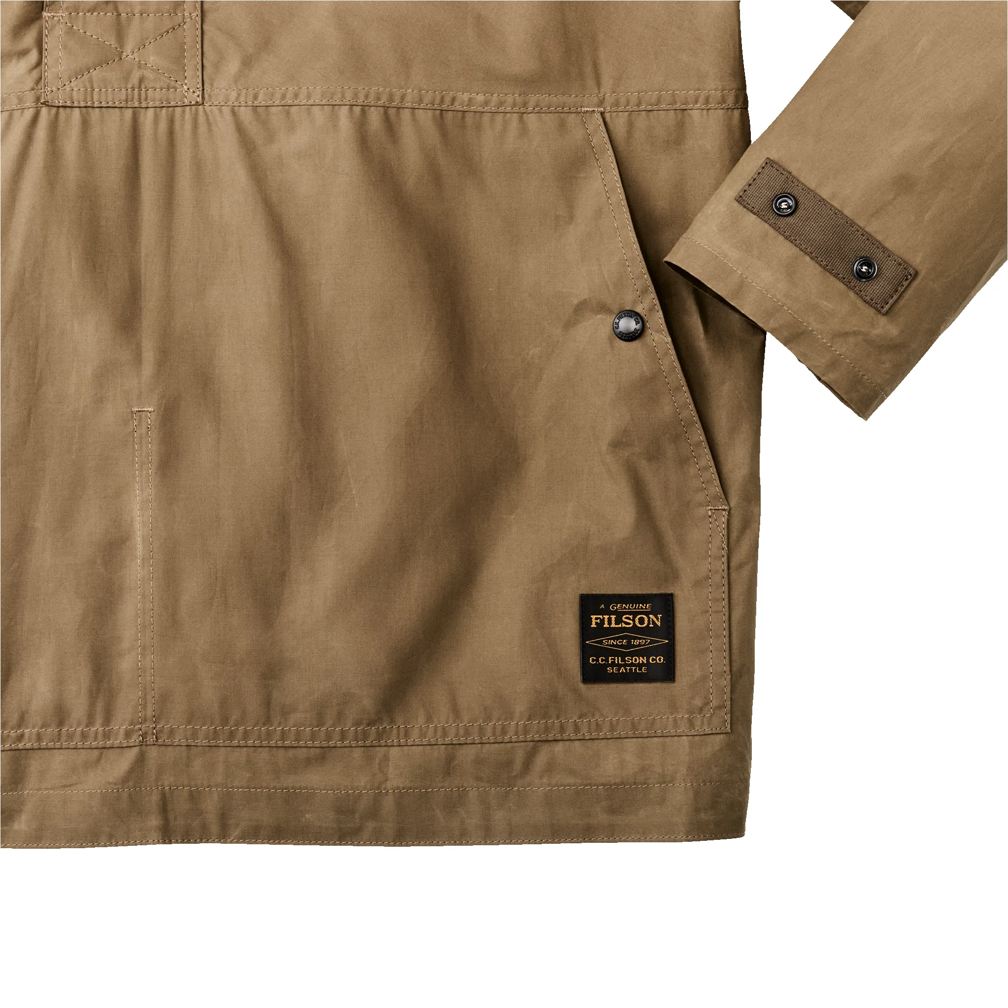 Ranger Lightweight Anorak - Dark Beige sold by Filson product image thumbnail 4
