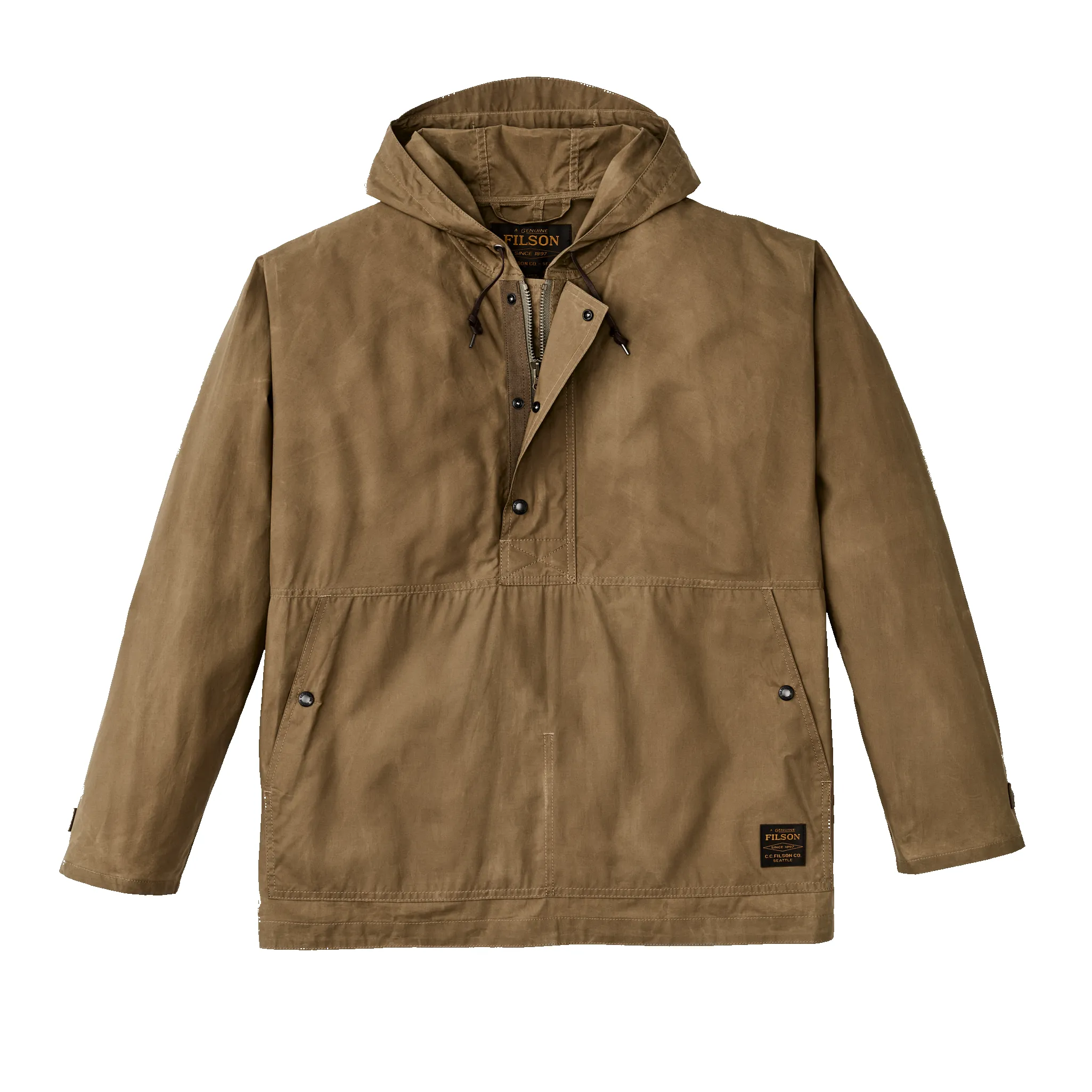 Ranger Lightweight Anorak - Dark Beige sold by Filson