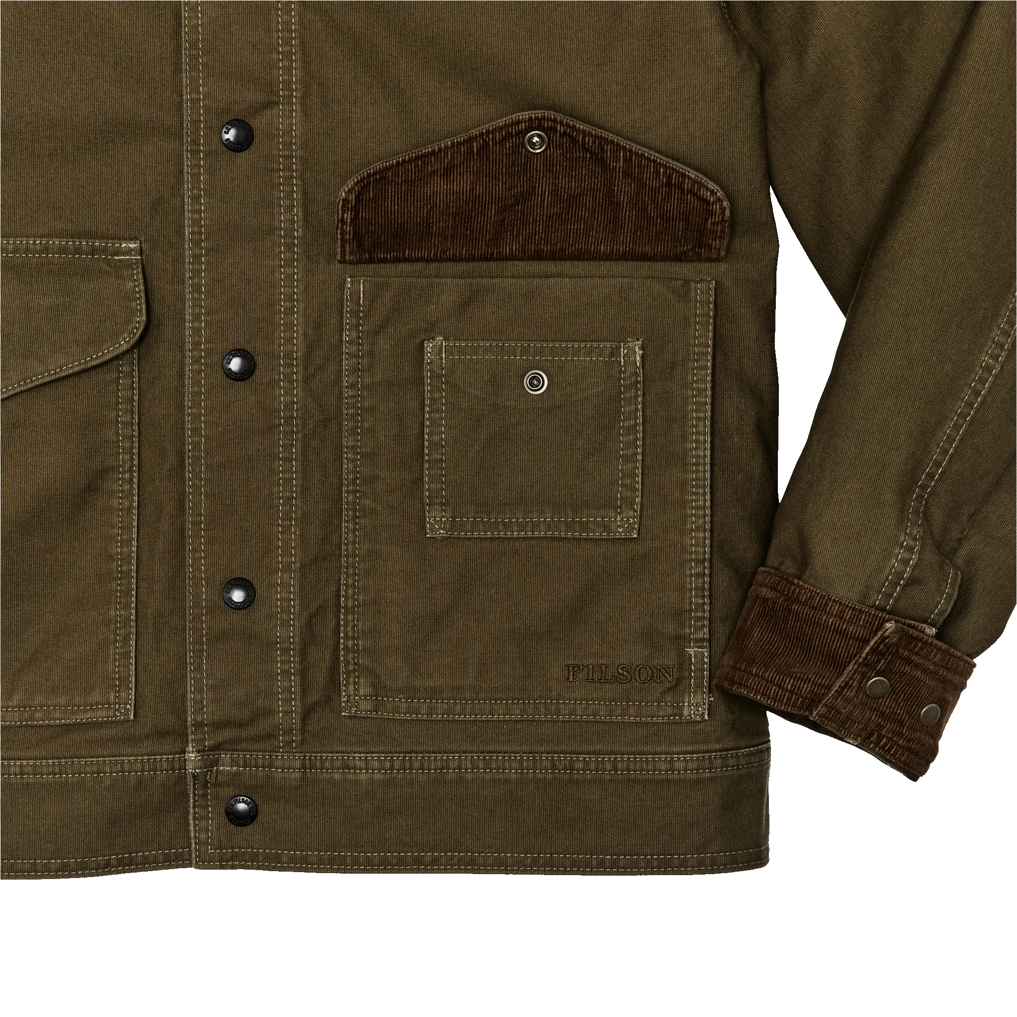 Jungle Cloth Work Jacket - Dark Olive sold by Filson product image thumbnail 4